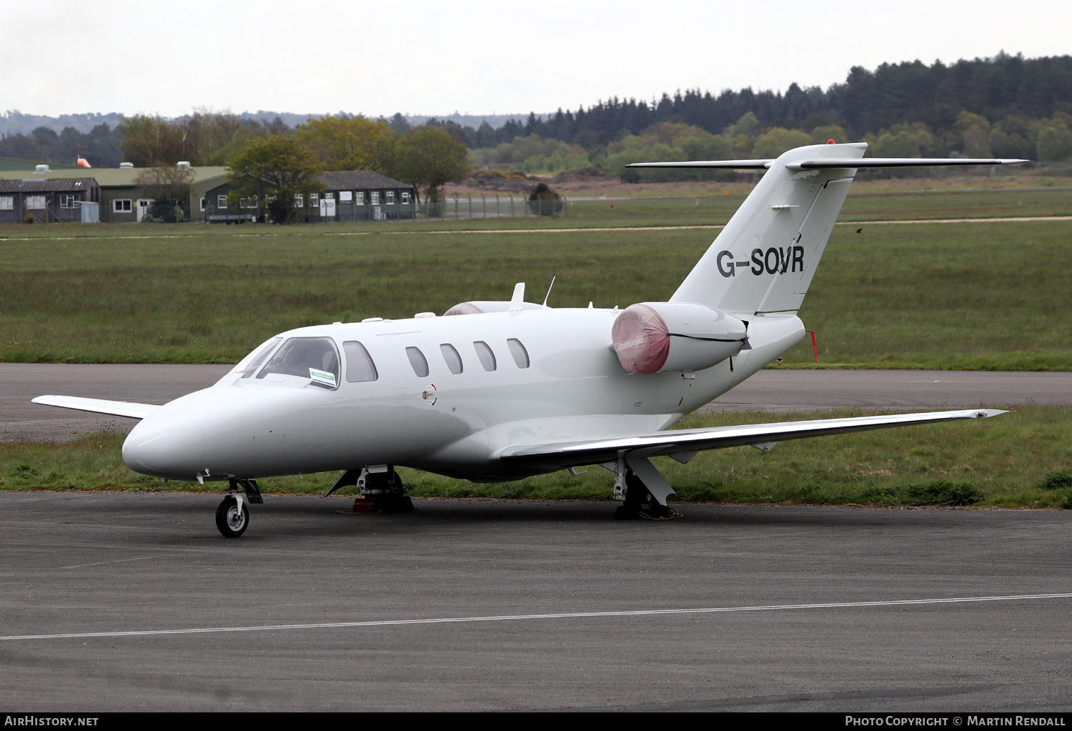 Aircraft Photo of G-SOVR | Cessna 525 CitationJet | AirHistory.net #682240
