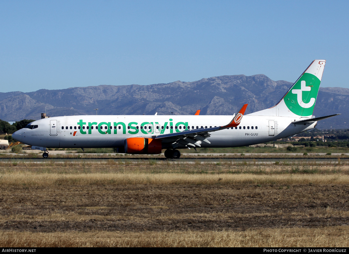 Aircraft Photo of PH-GUU | Boeing 737-8EH | Transavia | AirHistory.net #682243