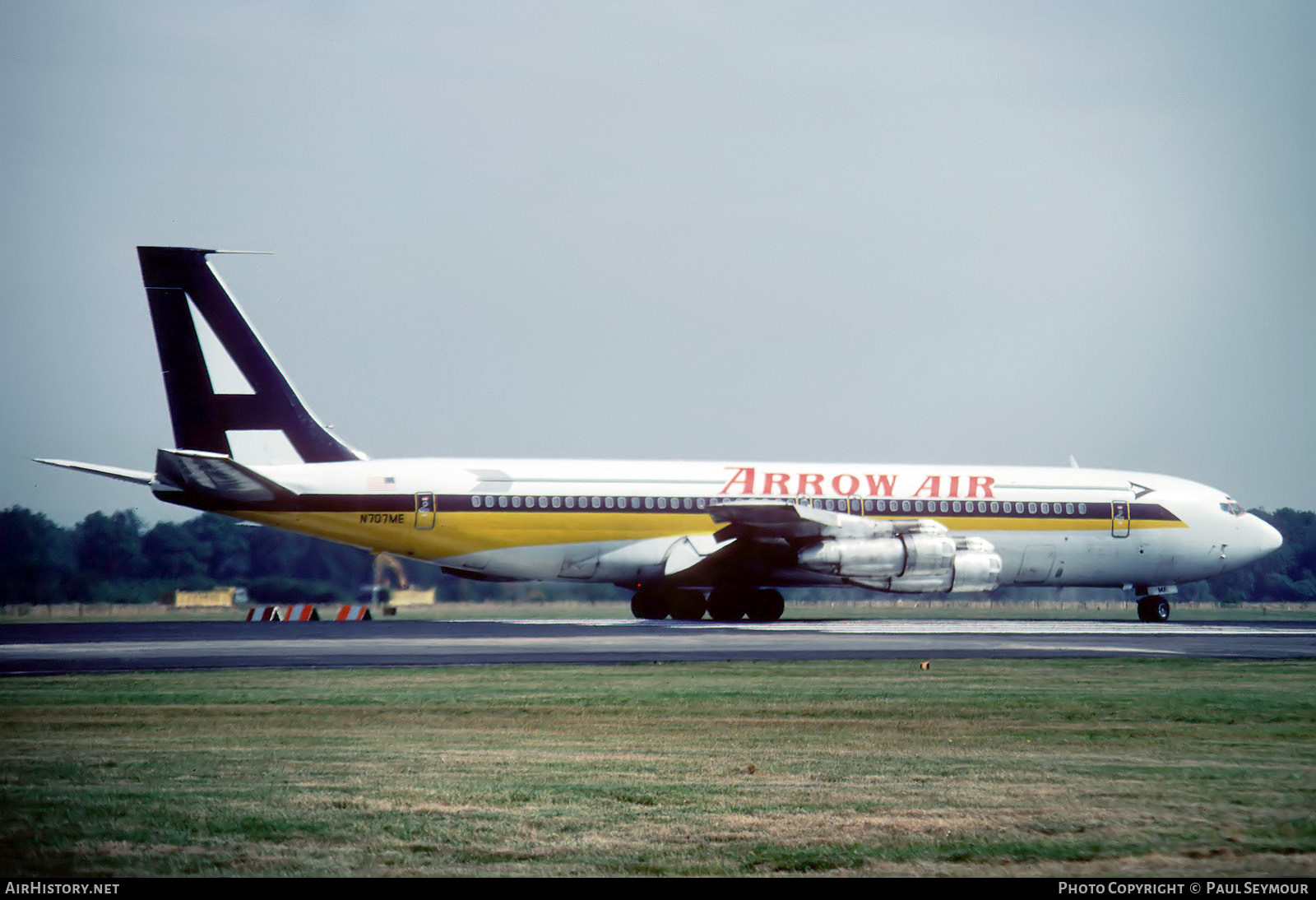 Aircraft Photo of N707ME | Boeing 707-327C | Arrow Air | AirHistory.net #682261