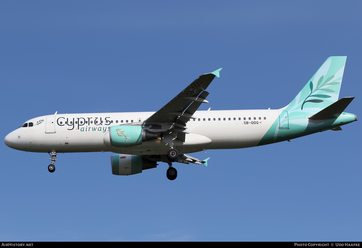 Aircraft Photo of 5B-DDQ | Airbus A320-214 | Cyprus Airways | AirHistory.net #682267