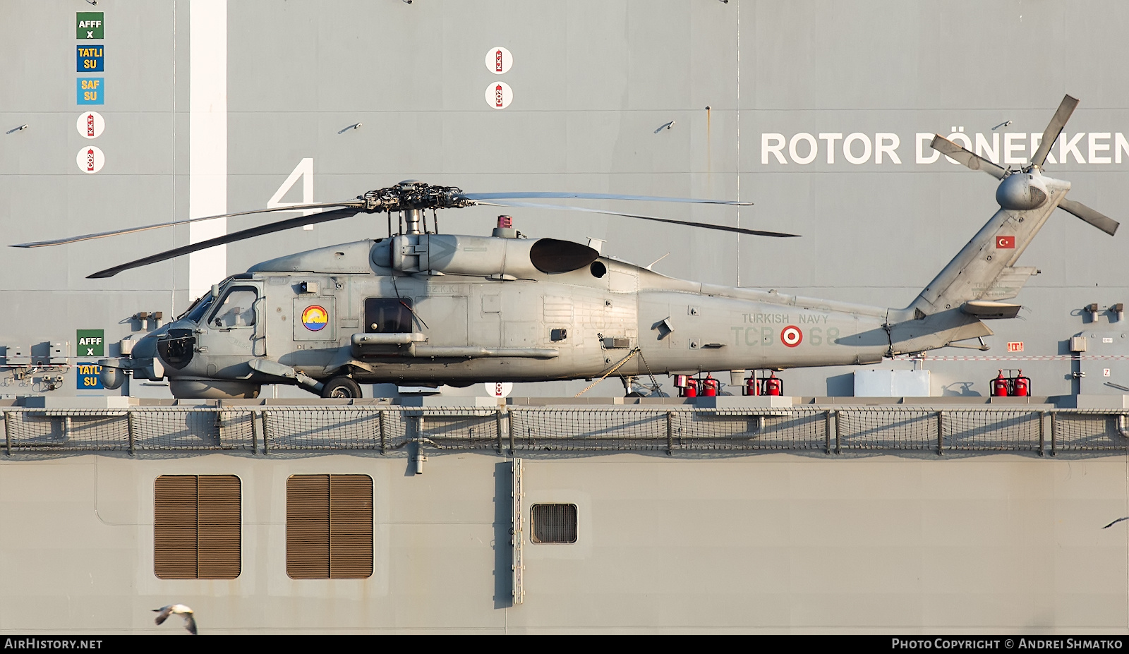 Aircraft Photo of TCB-68 | Sikorsky S-70B-28 Seahawk | Turkey - Navy | AirHistory.net #682270