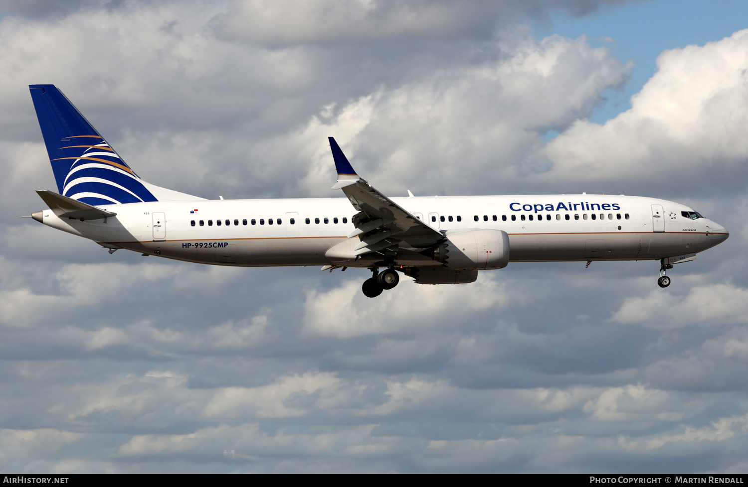 Aircraft Photo of HP-9925CMP | Boeing 737-9 Max 9 | Copa Airlines | AirHistory.net #682276