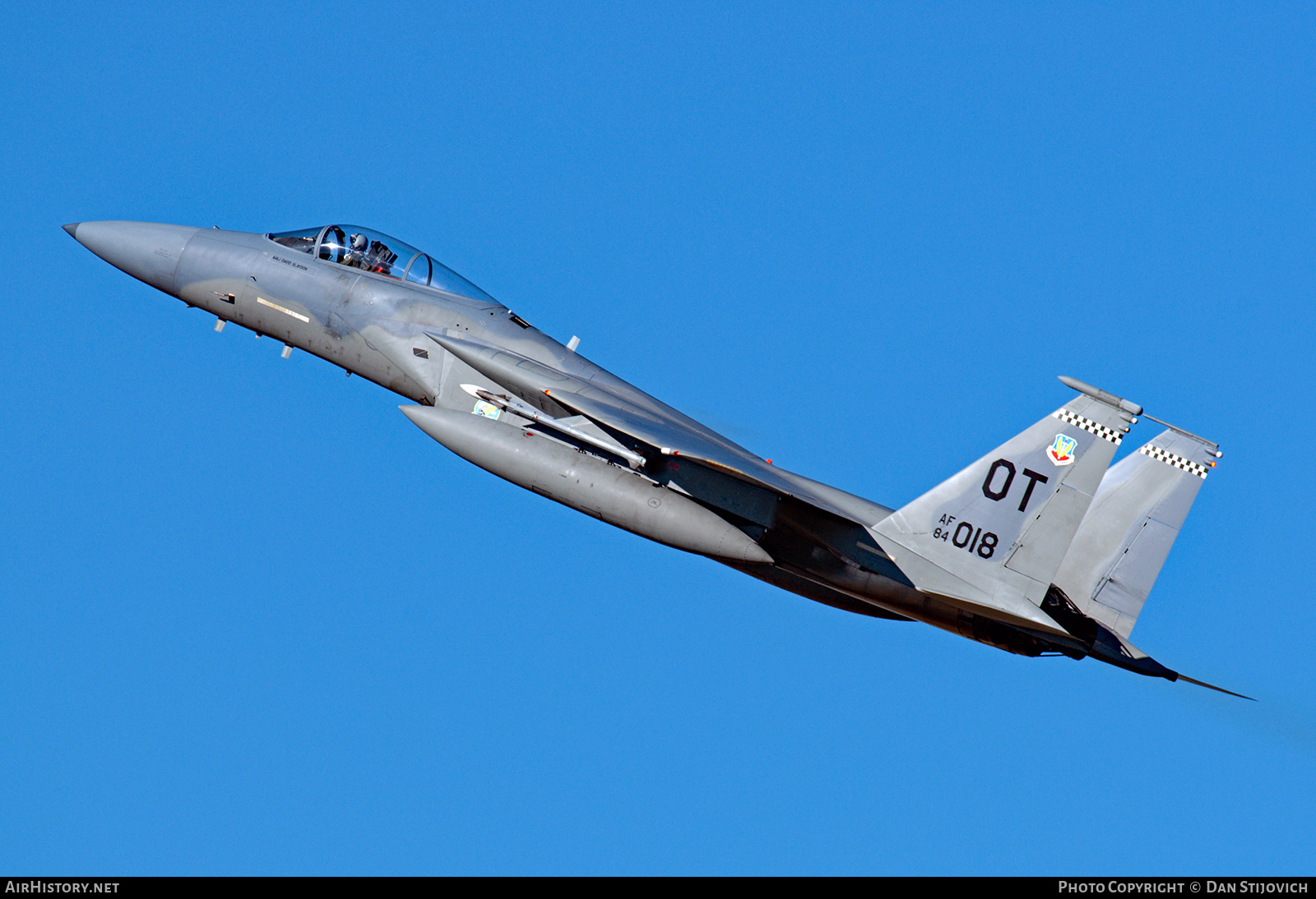 Aircraft Photo of 84-0018 / AF84-018 | McDonnell Douglas F-15C Eagle | USA - Air Force | AirHistory.net #682283