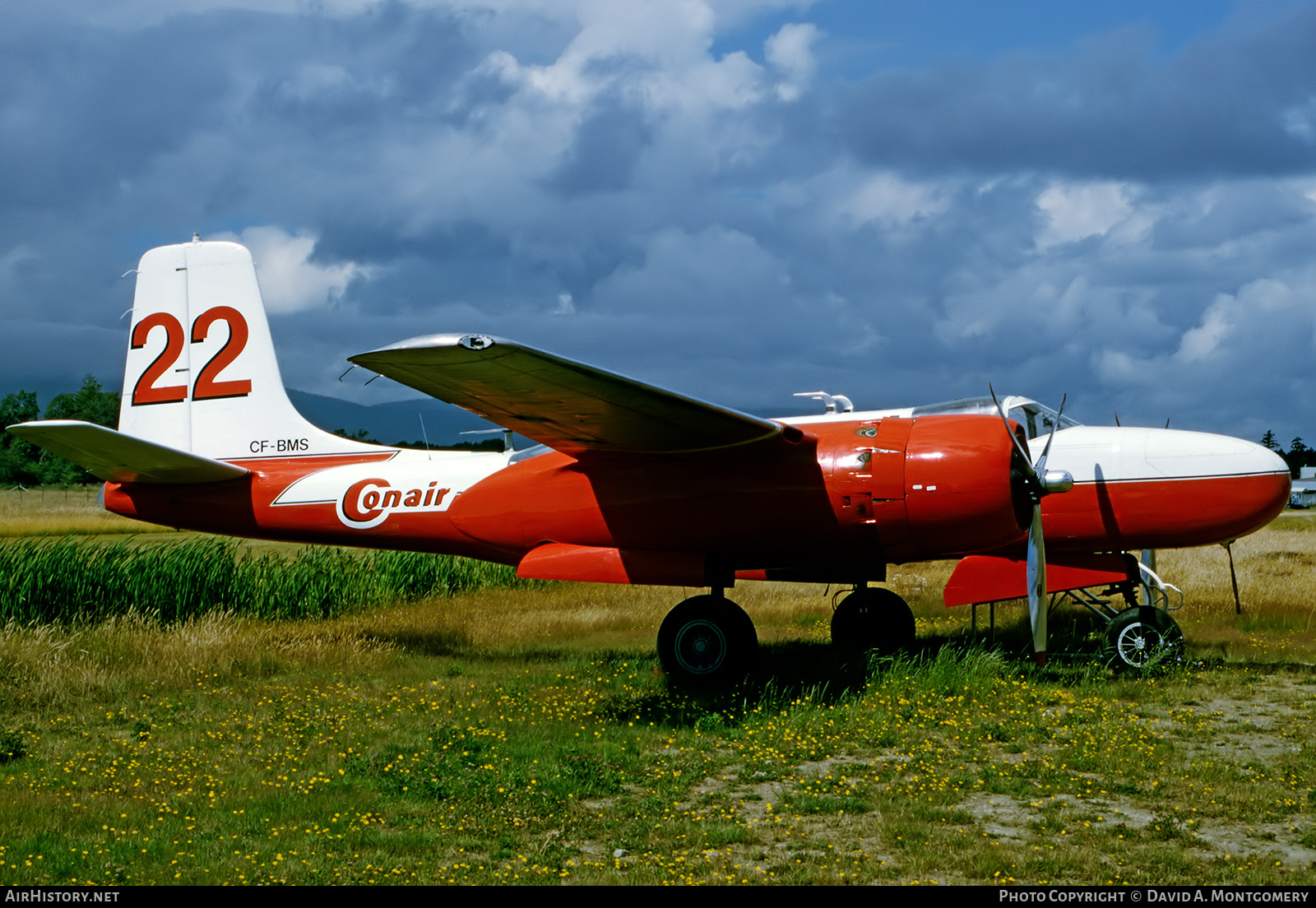 Aircraft Photo of CF-BMS | Douglas A-26C Invader | Conair Aviation | AirHistory.net #682287