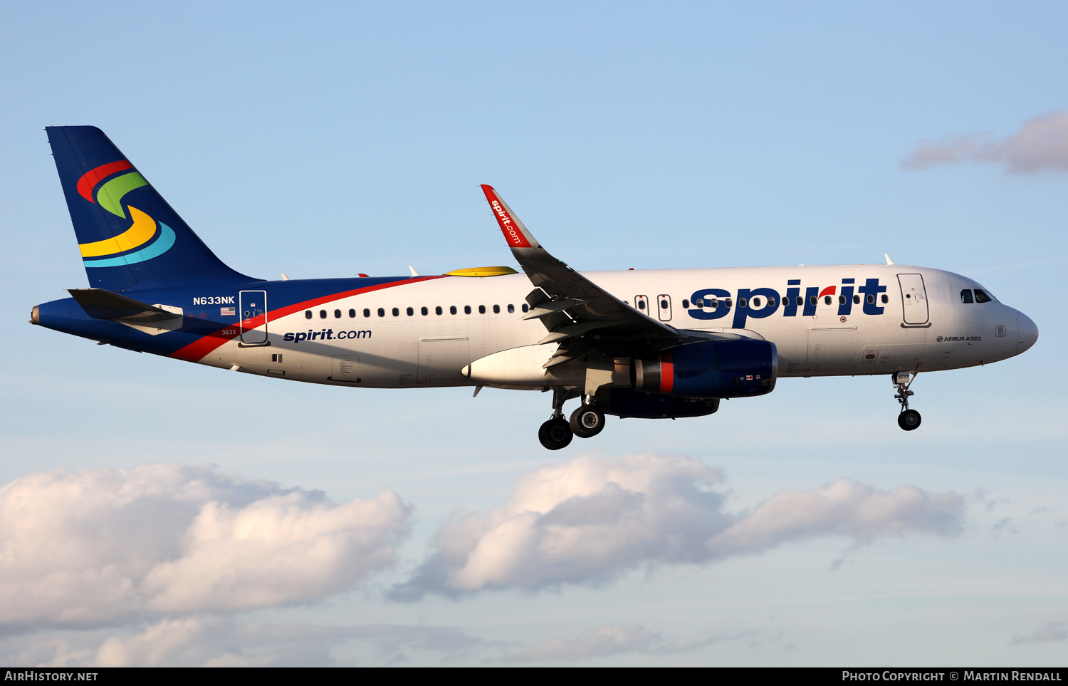Aircraft Photo of N633NK | Airbus A320-232 | Spirit Airlines | AirHistory.net #682289