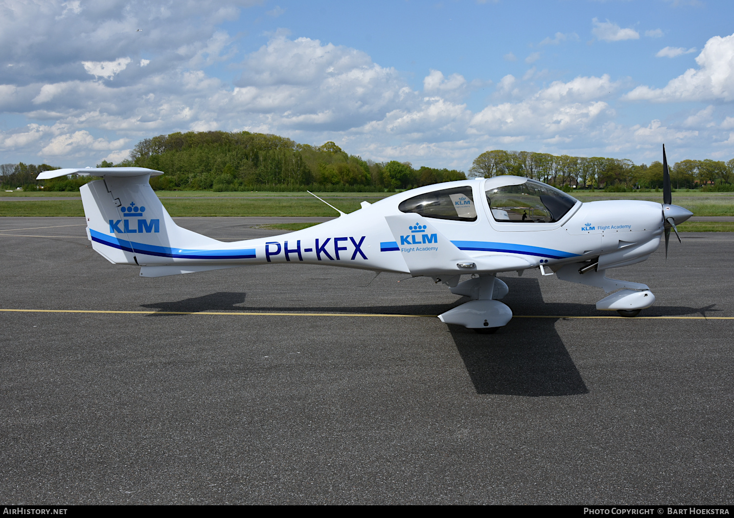 Aircraft Photo of PH-KFX | Diamond DA40 NG Diamond Star | KLM Flight Academy | AirHistory.net #682294