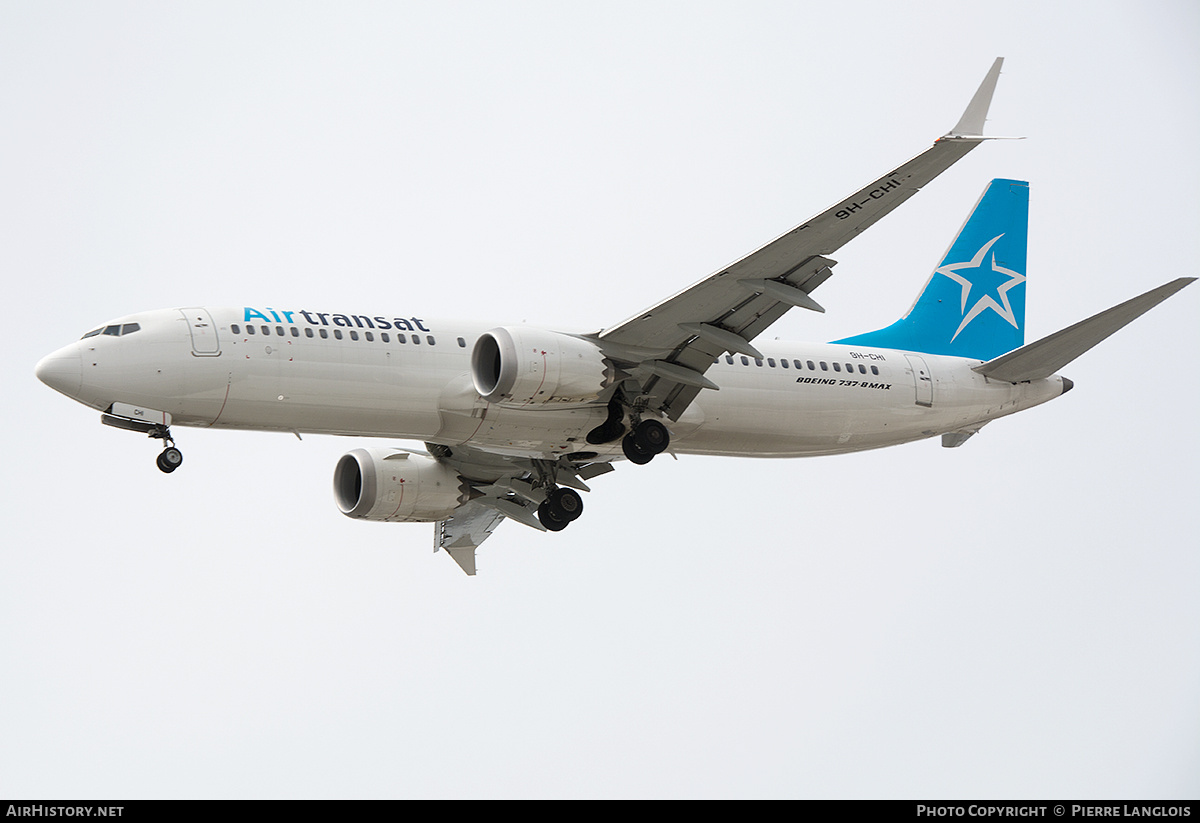 Aircraft Photo of 9H-CHI | Boeing 737-8 Max 8 | Air Transat | AirHistory.net #682297