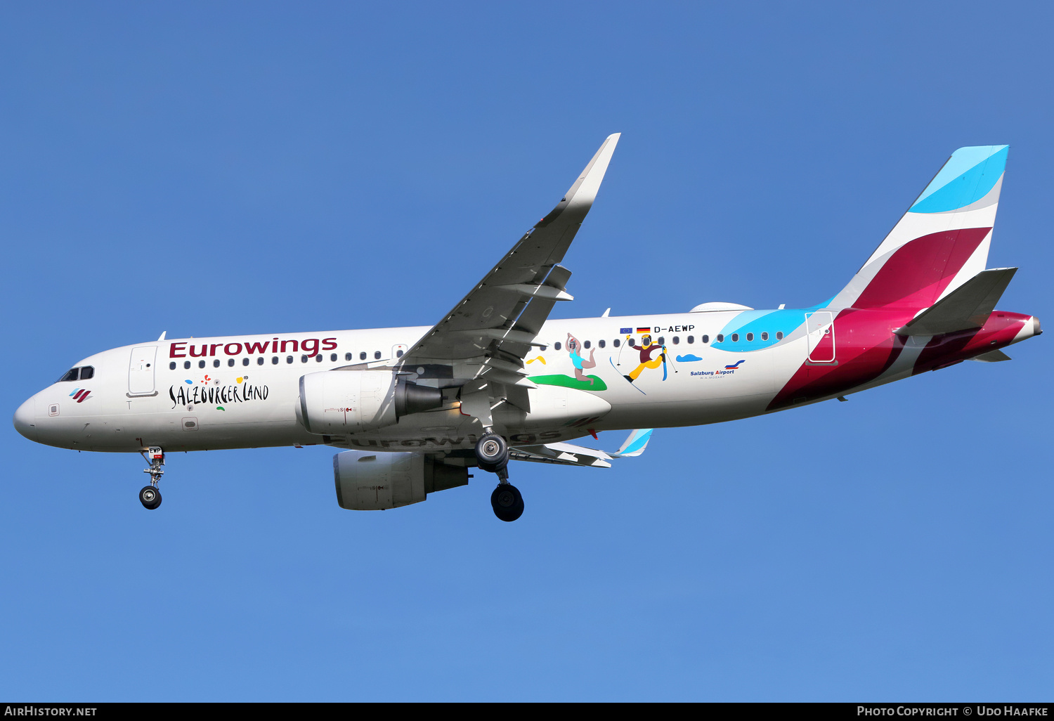 Aircraft Photo of D-AEWP | Airbus A320-214 | Eurowings | AirHistory.net #682304