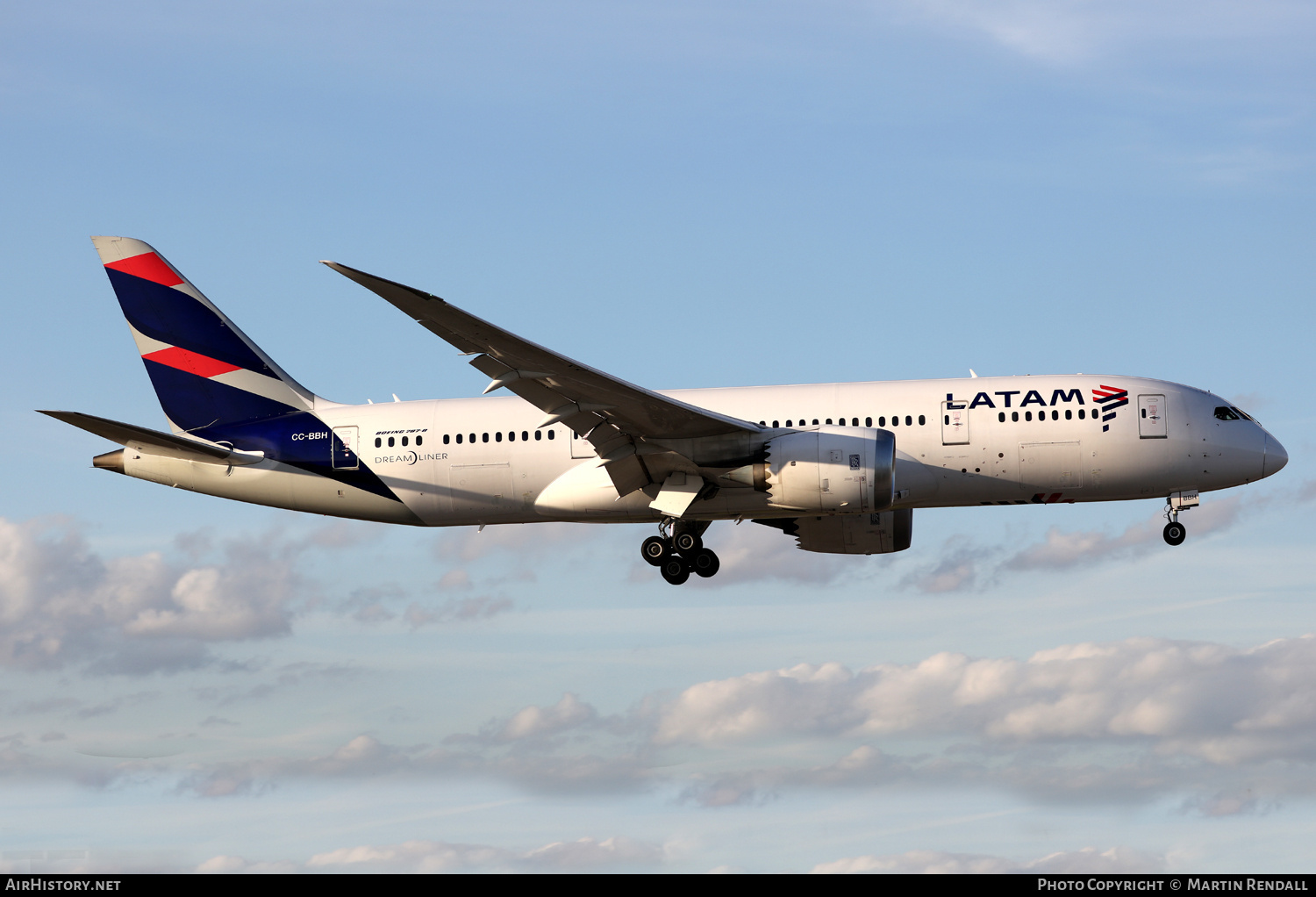 Aircraft Photo of CC-BBH | Boeing 787-8 Dreamliner | LATAM Airlines | AirHistory.net #682340