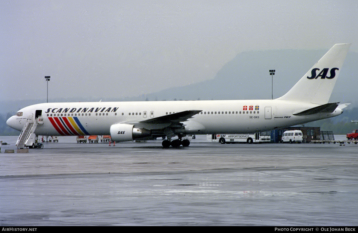 Aircraft Photo of SE-DKO | Boeing 767-383/ER | Scandinavian Airlines - SAS | AirHistory.net #682354