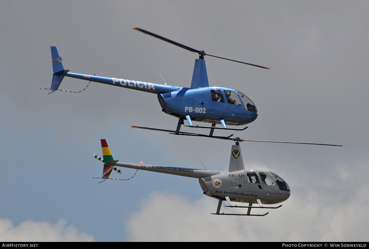 Aircraft Photo of PB-002 | Robinson R-44 Raven II | Bolivia - Police | AirHistory.net #682362
