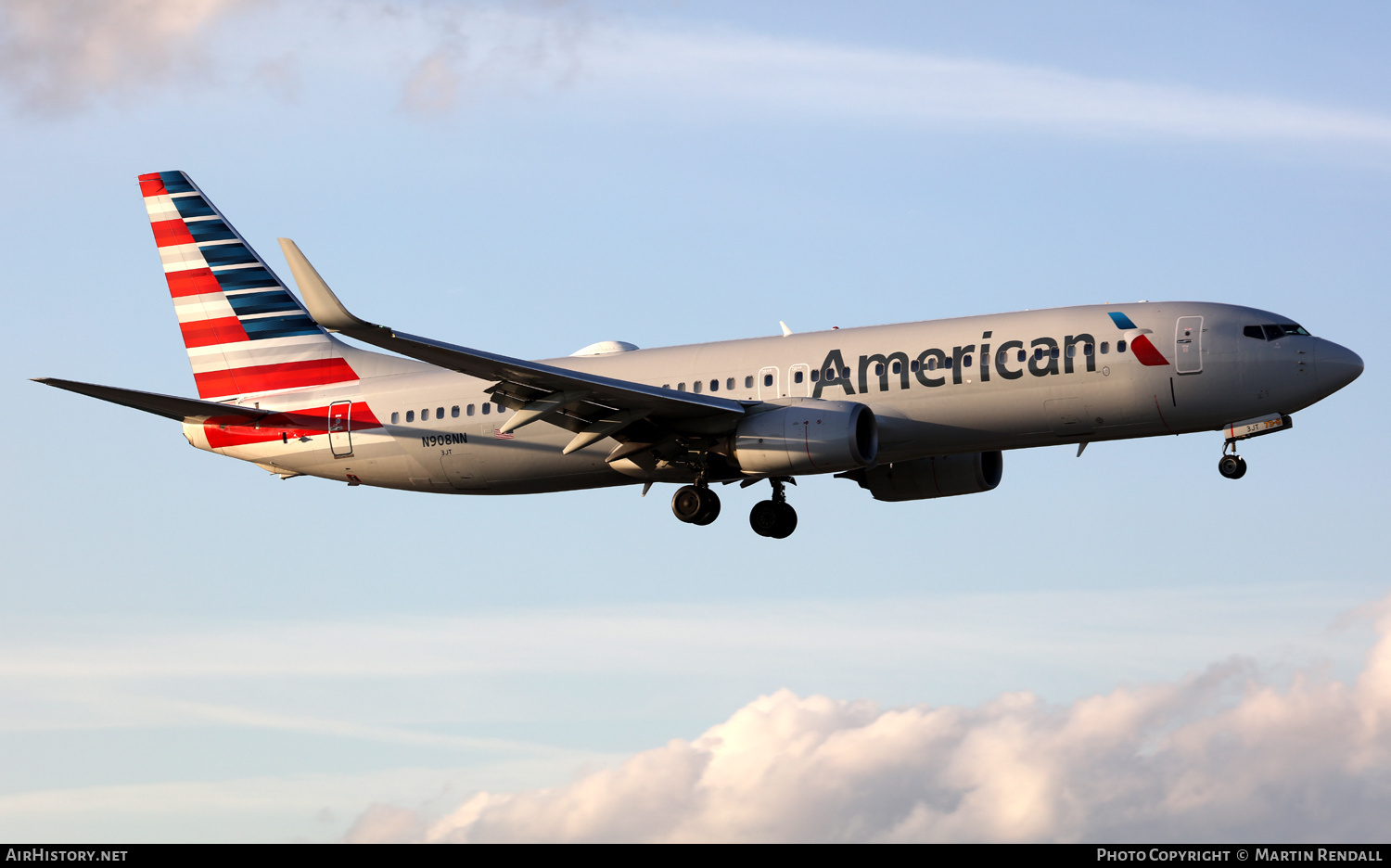 Aircraft Photo of N908NN | Boeing 737-823 | American Airlines | AirHistory.net #682373