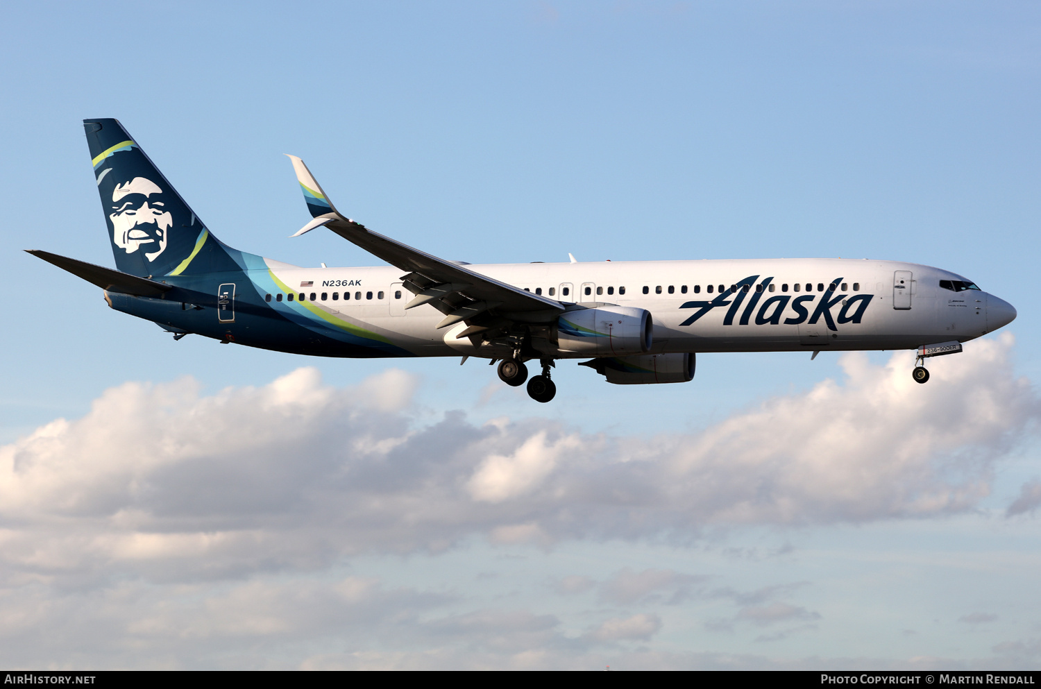 Aircraft Photo of N236AK | Boeing 737-990/ER | Alaska Airlines | AirHistory.net #682380