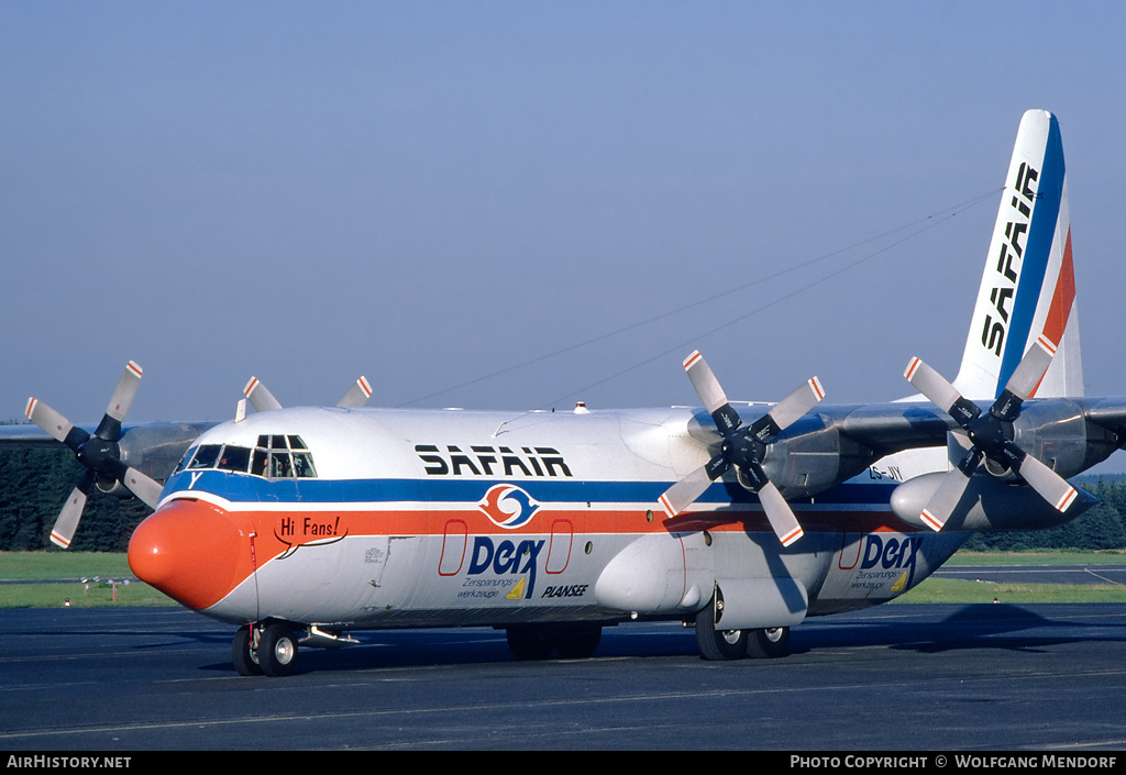 Aircraft Photo of ZS-JIY | Lockheed L-100-30 Hercules (382G) | Safair | AirHistory.net #682384