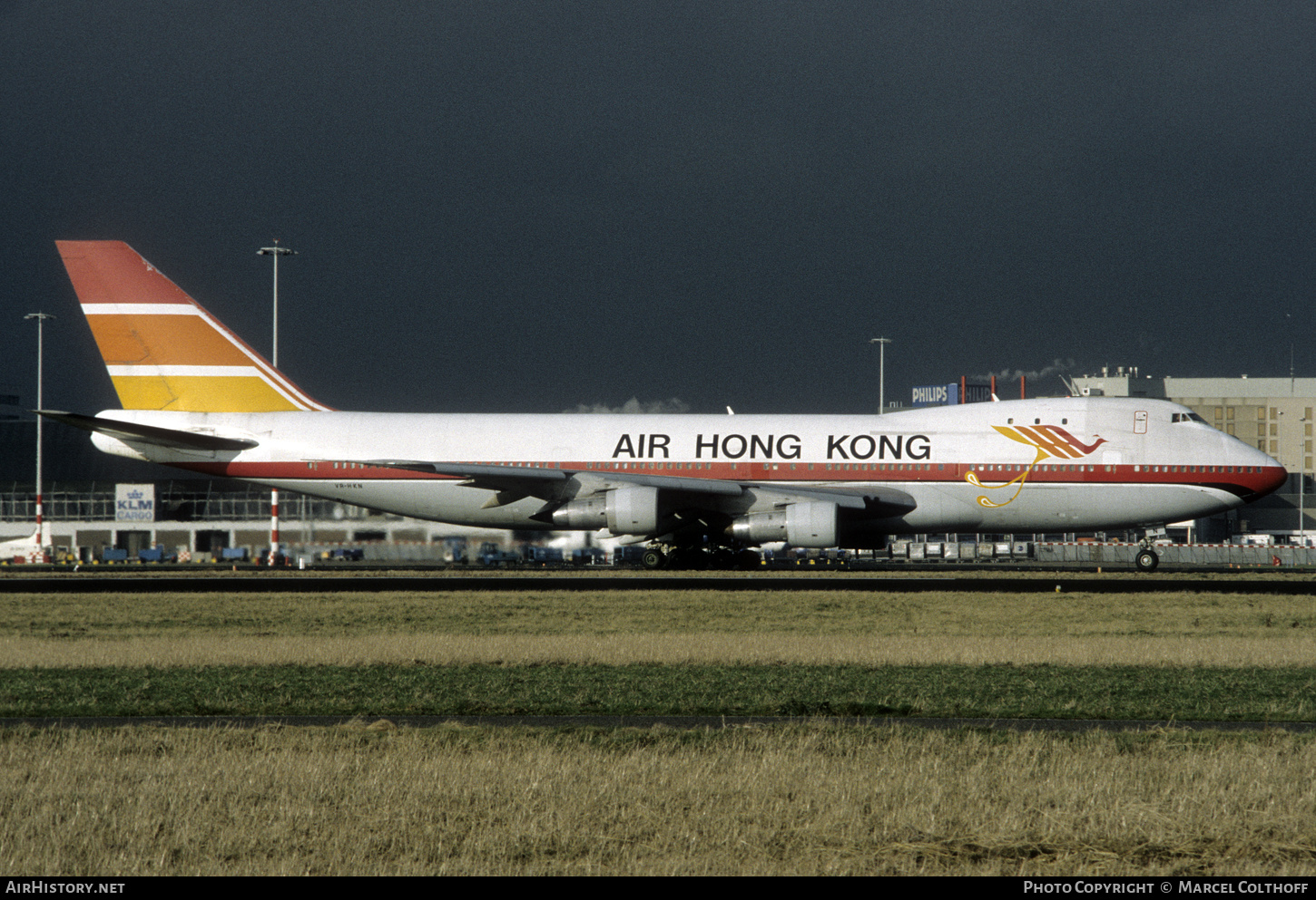 Aircraft Photo of VR-HKN | Boeing 747-132(SF) | Air Hong Kong | AirHistory.net #682387