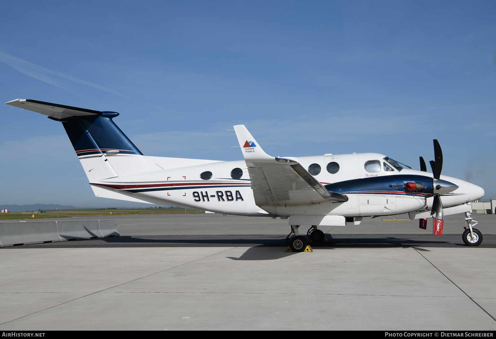 Aircraft Photo of 9H-RBA | Hawker Beechcraft B200GT King Air | Alpine Wings | AirHistory.net #682395