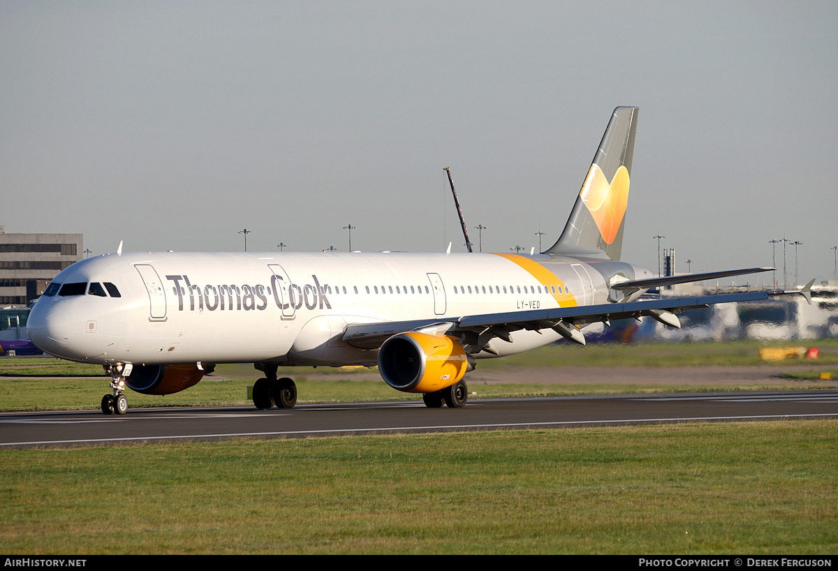 Aircraft Photo of LY-VED | Airbus A321-211 | Thomas Cook Airlines | AirHistory.net #682402