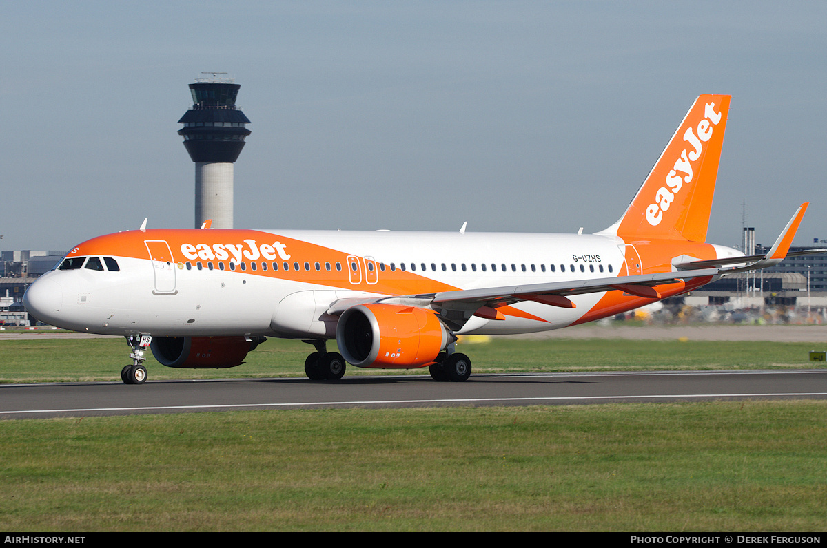 Aircraft Photo of G-UZHS | Airbus A320-251N | EasyJet | AirHistory.net #682403