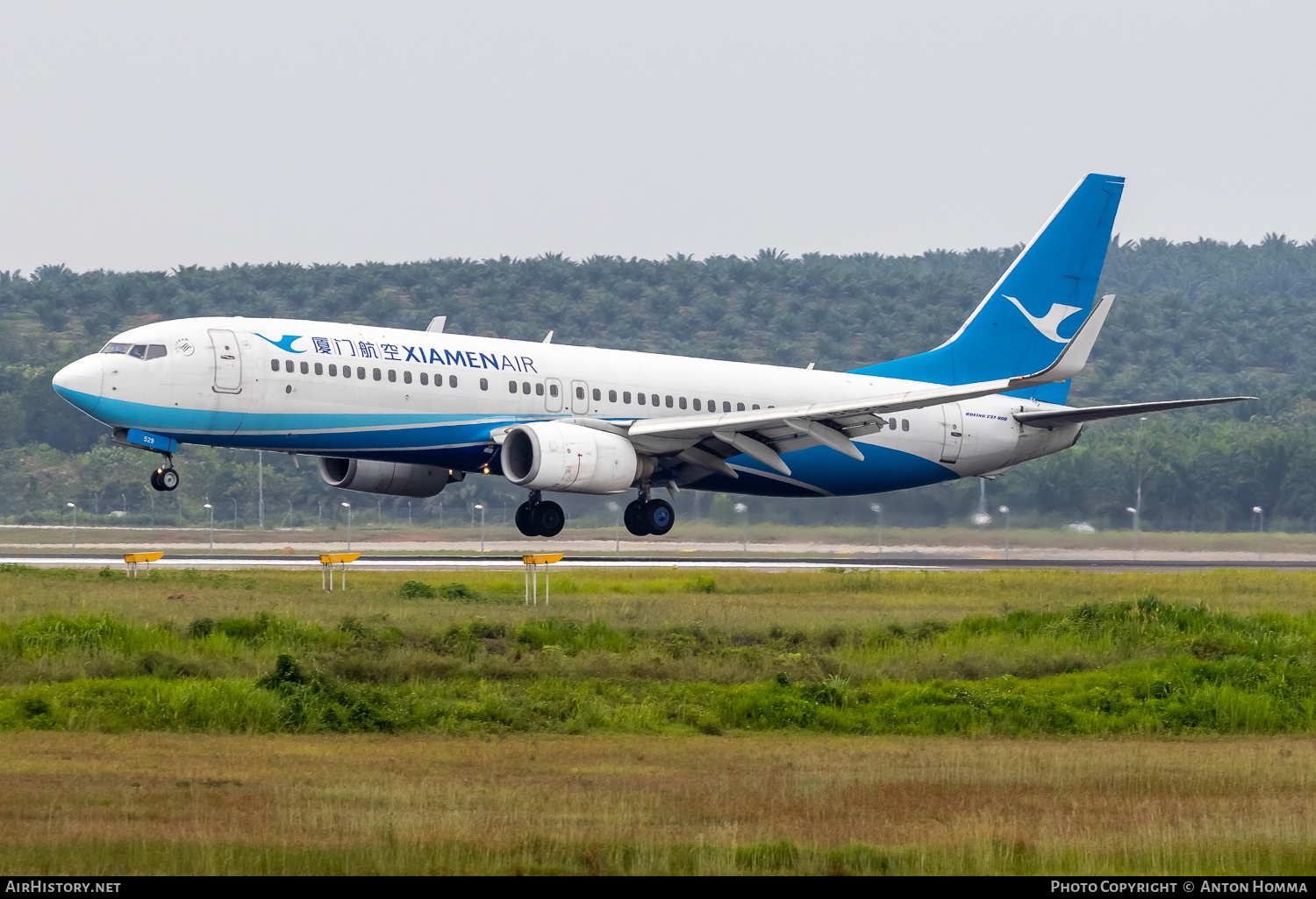 Aircraft Photo of B-5529 | Boeing 737-85C | Xiamen Airlines | AirHistory.net #682408