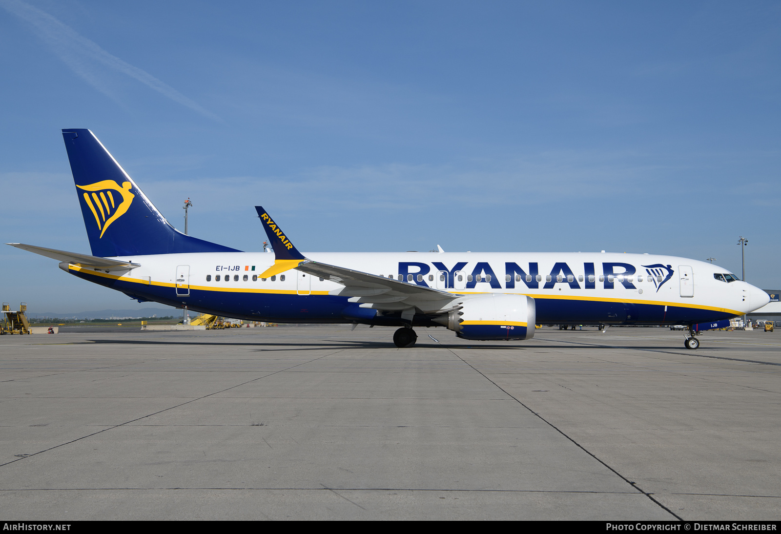 Aircraft Photo of EI-IJB | Boeing 737-8200 Max 200 | Ryanair | AirHistory.net #682416