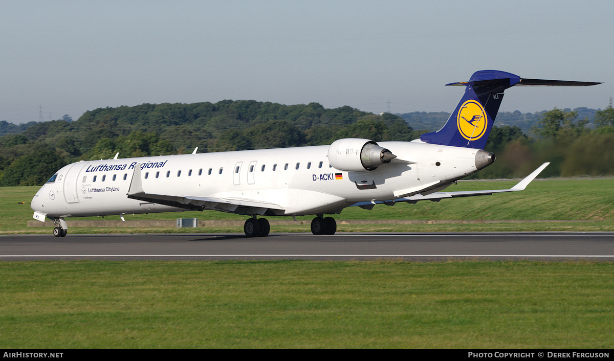 Aircraft Photo of D-ACKI | Bombardier CRJ-900LR (CL-600-2D24) | Lufthansa Regional | AirHistory.net #682441