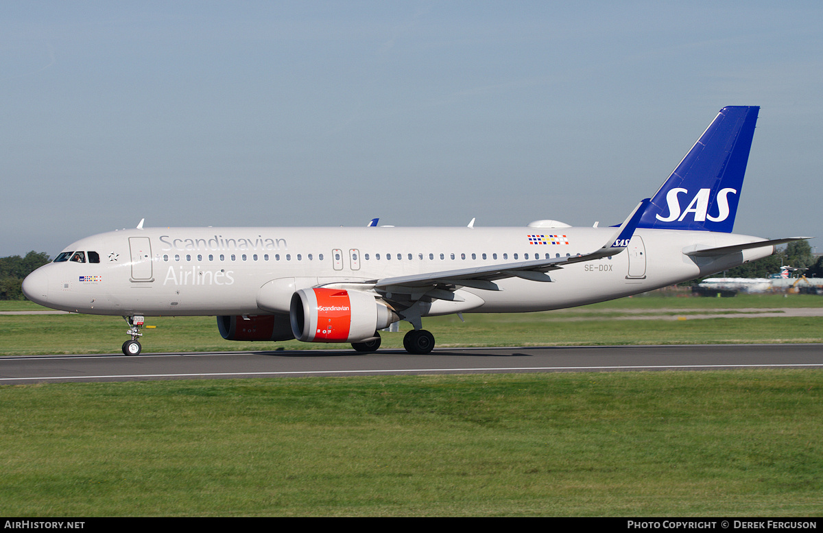 Aircraft Photo of SE-DOX | Airbus A320-251N | Scandinavian Airlines - SAS | AirHistory.net #682451