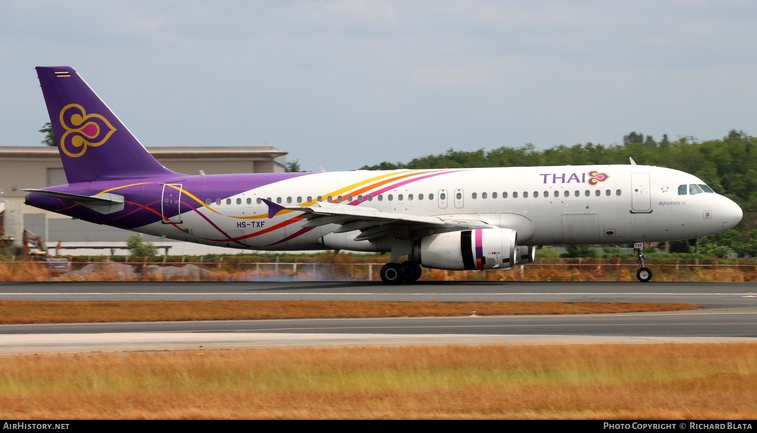 Aircraft Photo of HS-TXF | Airbus A320-232 | Thai Airways International | AirHistory.net #682475