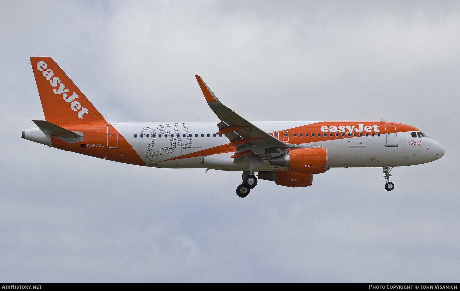 Aircraft Photo of G-EZOL | Airbus A320-214 | EasyJet | AirHistory.net #682521