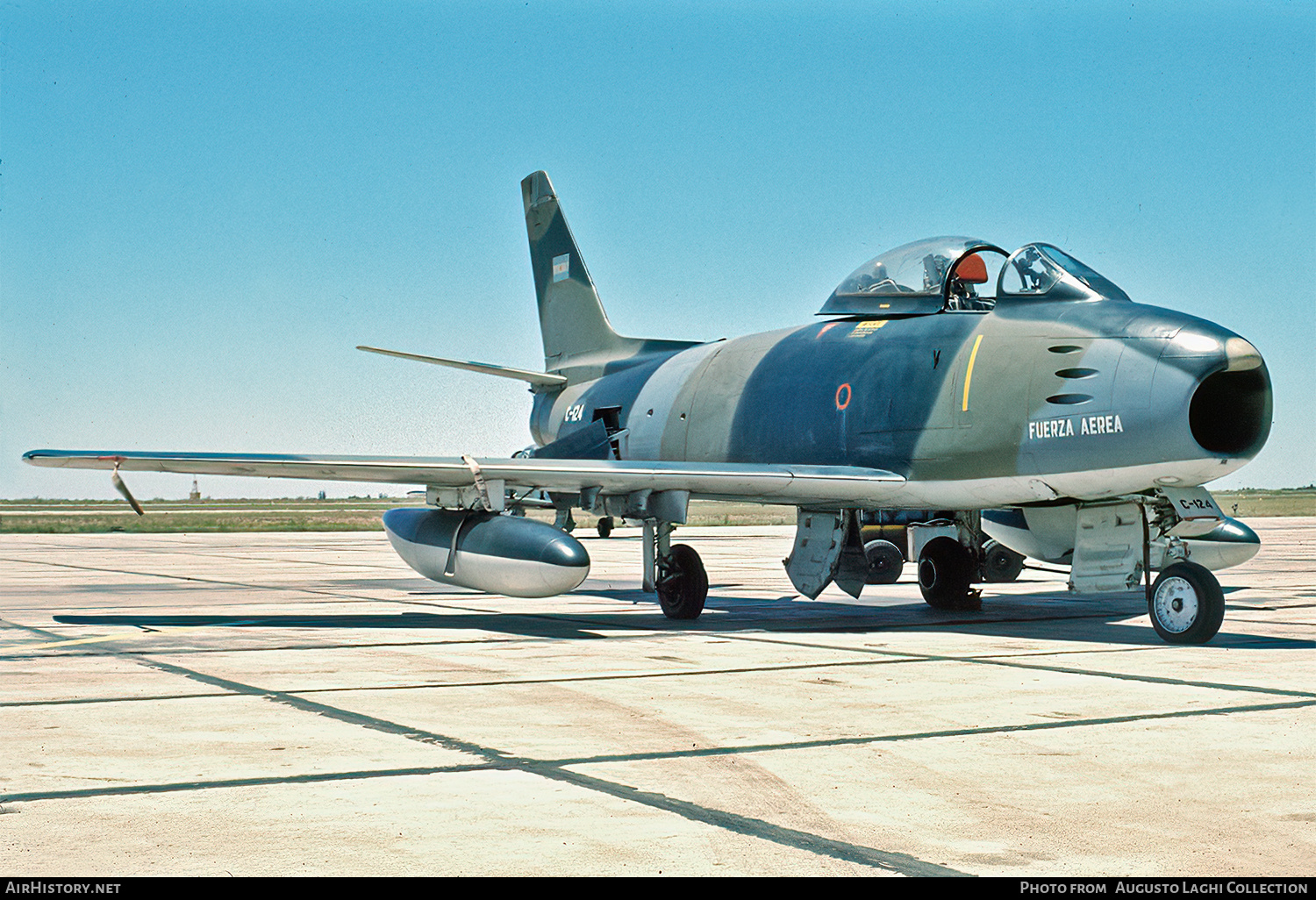 Aircraft Photo of C-124 | North American F-86F Sabre | Argentina - Air Force | AirHistory.net #682540