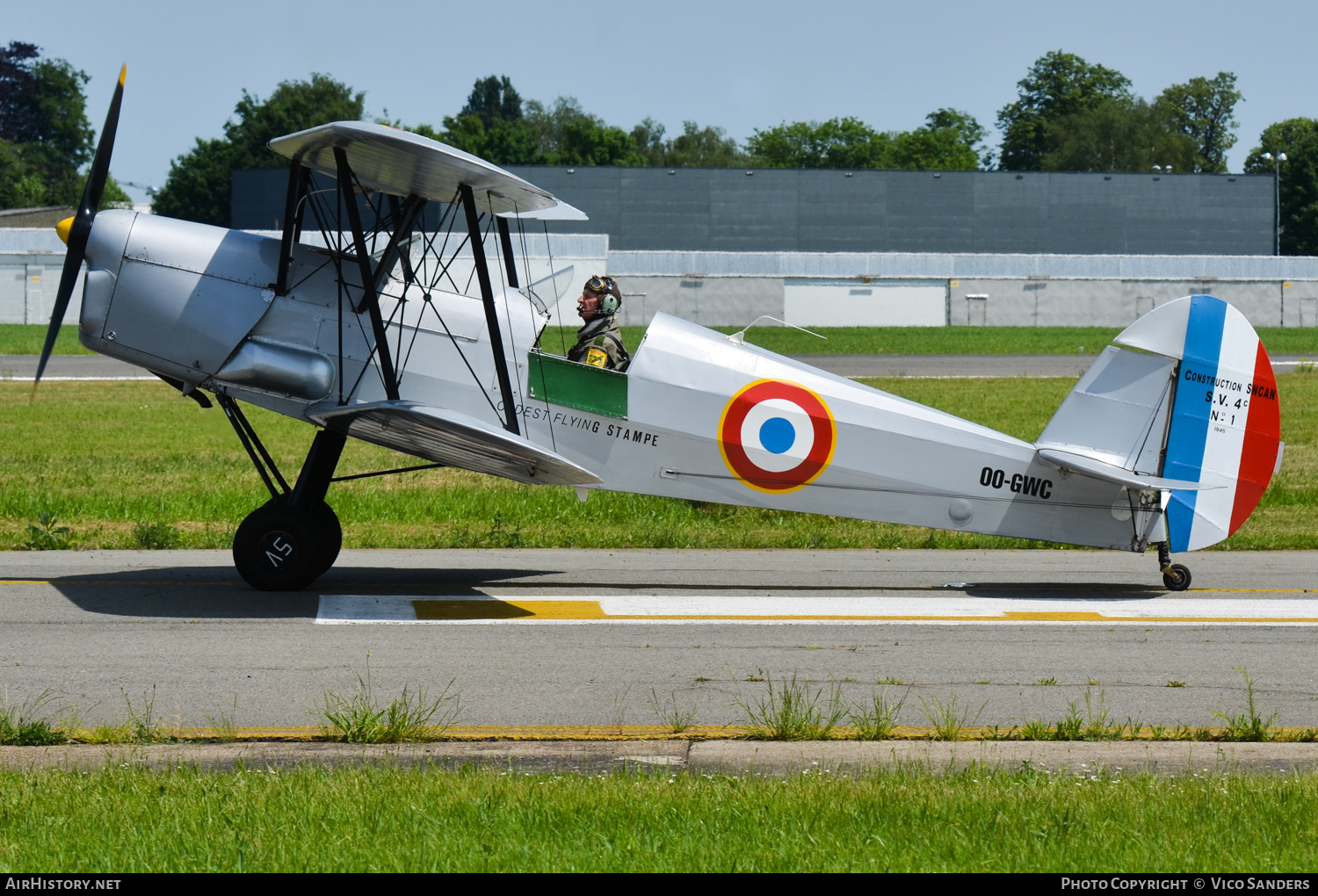 Aircraft Photo of OO-GWC | Stampe-Vertongen SV-4C | France - Air Force | AirHistory.net #682541