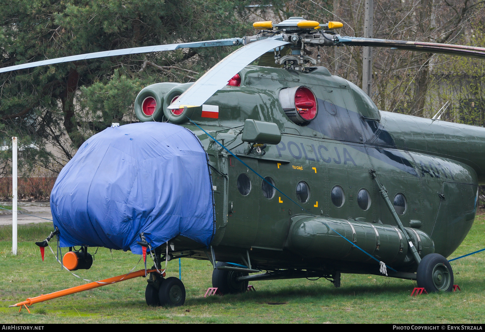 Aircraft Photo of SN-41XP | Mil Mi-8T | Poland - Police | AirHistory.net #682542