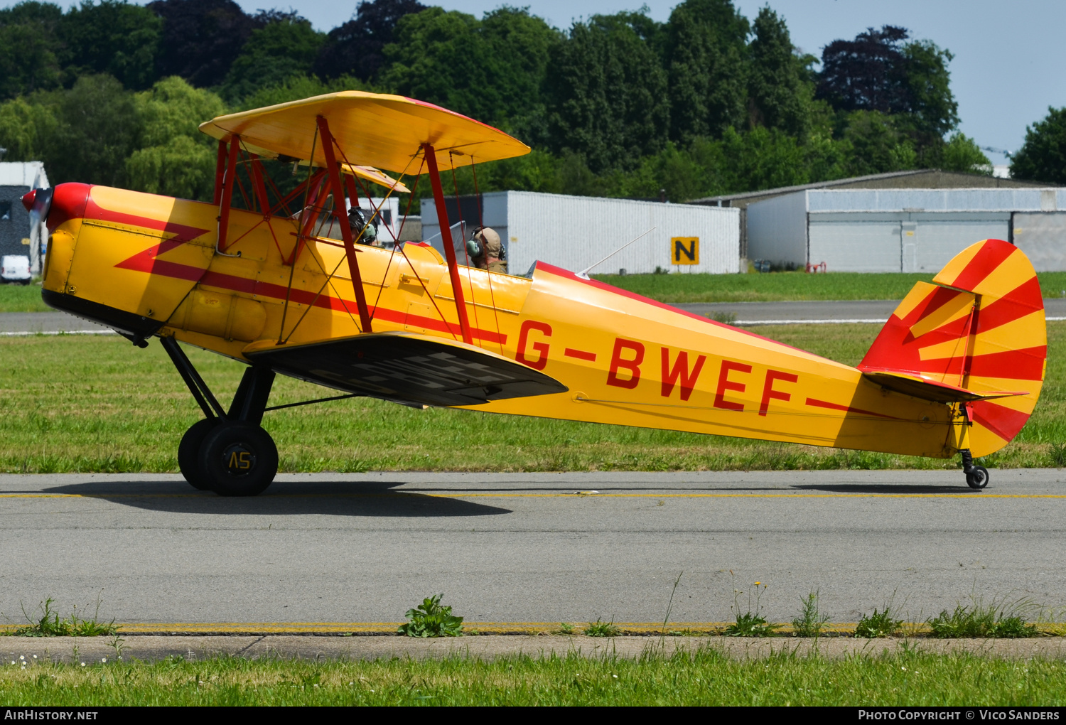 Aircraft Photo of G-BWEF | SNCAN Stampe SV-4C | AirHistory.net #682547