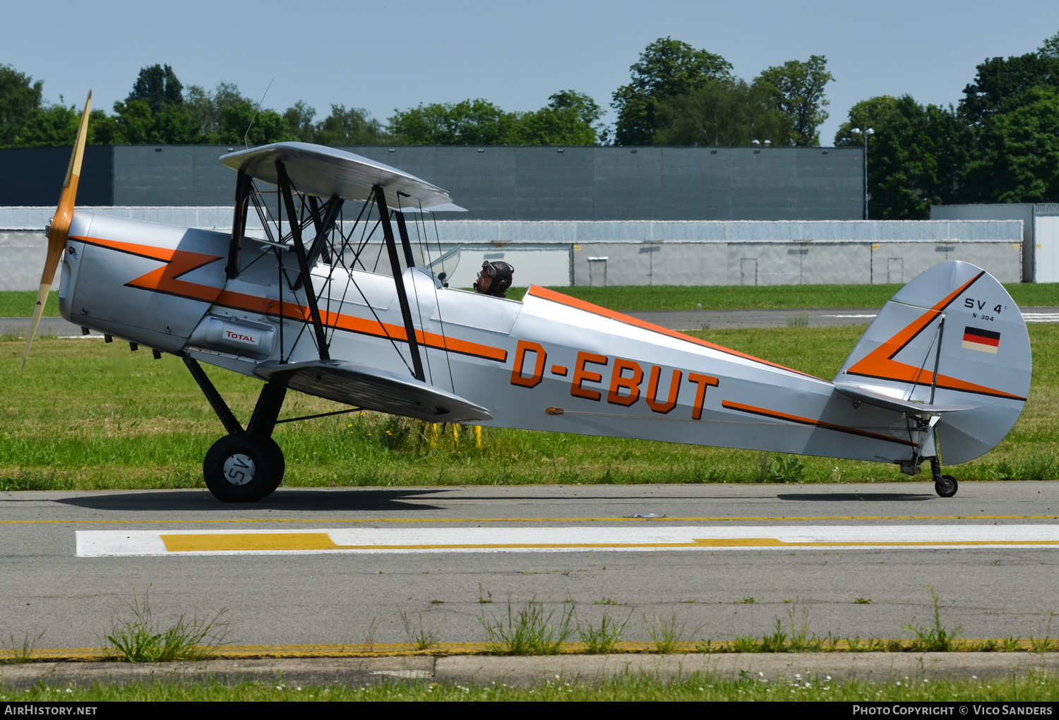 Aircraft Photo of D-EBUT | Stampe-Vertongen SV-4C | AirHistory.net #682550
