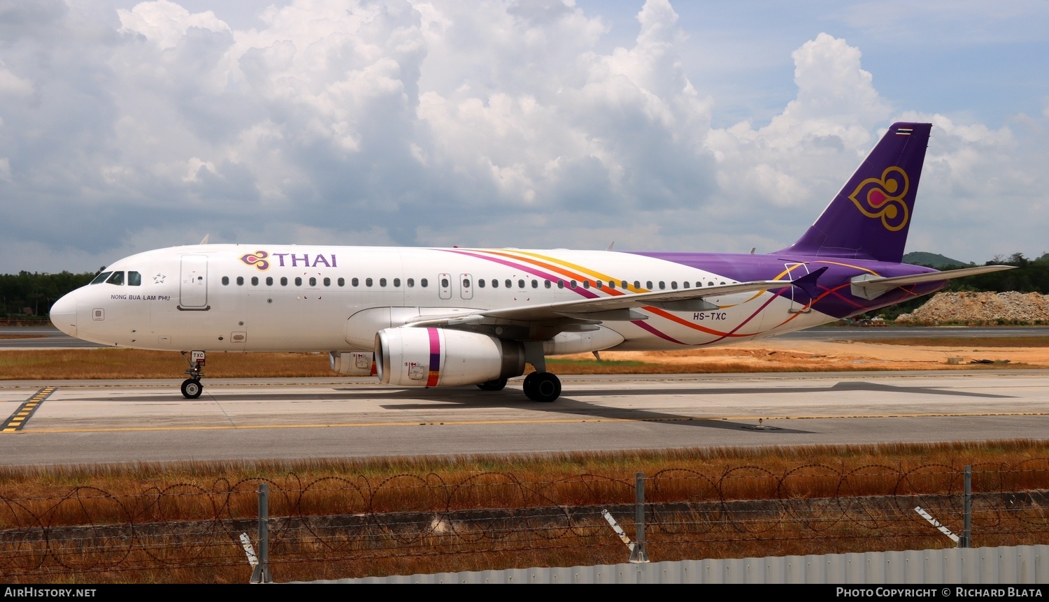 Aircraft Photo of HS-TXC | Airbus A320-232 | Thai Airways International | AirHistory.net #682551