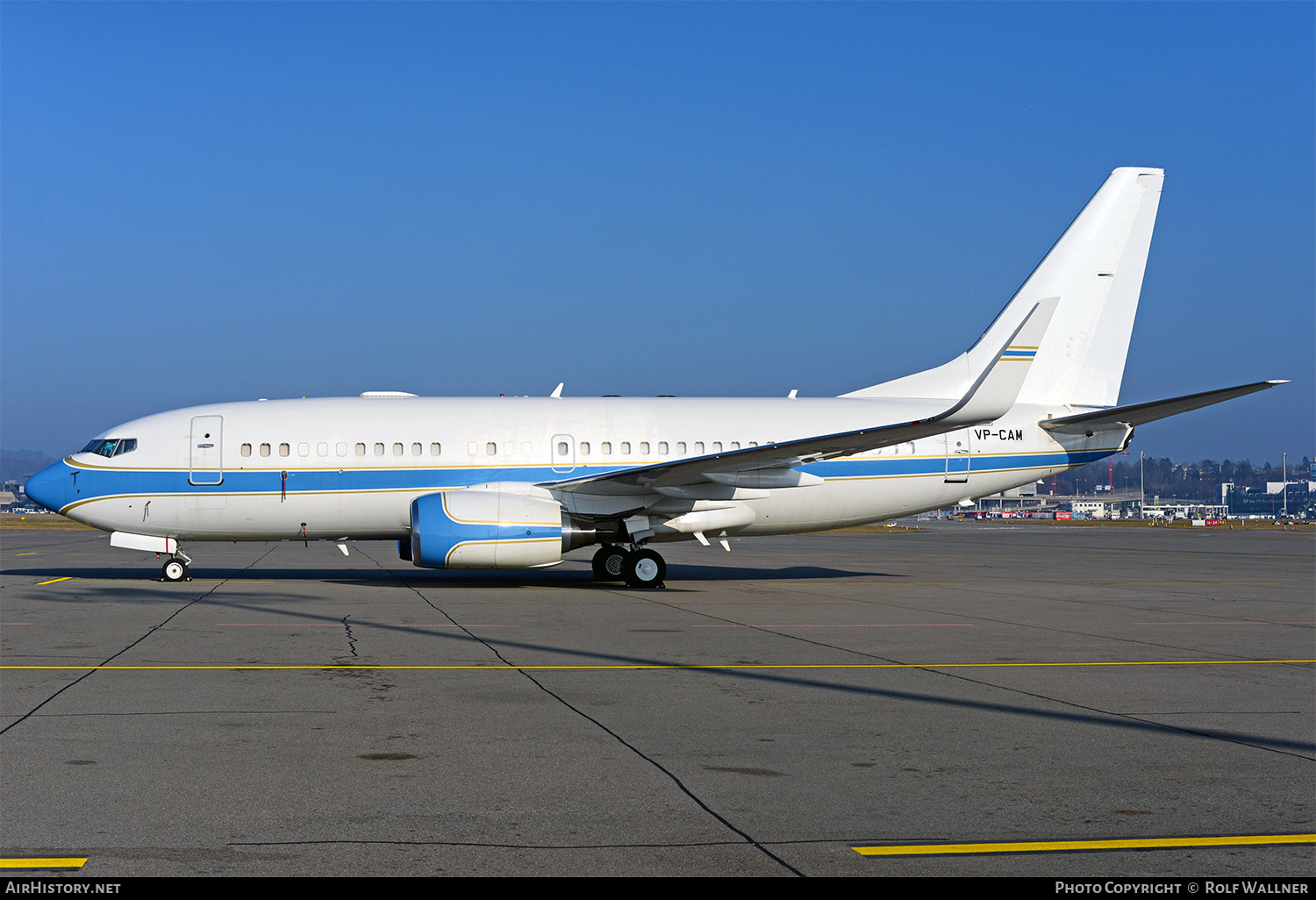 Aircraft Photo of VP-CAM | Boeing 737-7KK BBJ | AirHistory.net #682561