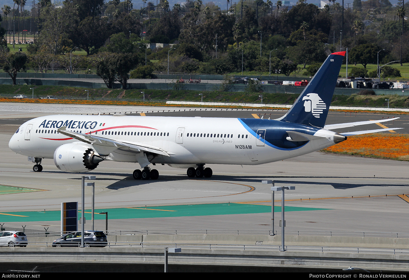 Aircraft Photo of N128AM | Boeing 787-9 Dreamliner | AeroMéxico | AirHistory.net #682575