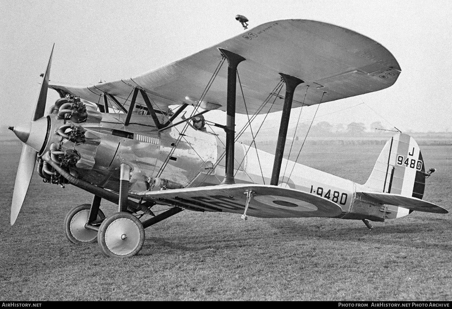 Aircraft Photo of J9480 | Bristol Bulldog Mk2 | UK - Air Force | AirHistory.net #682592