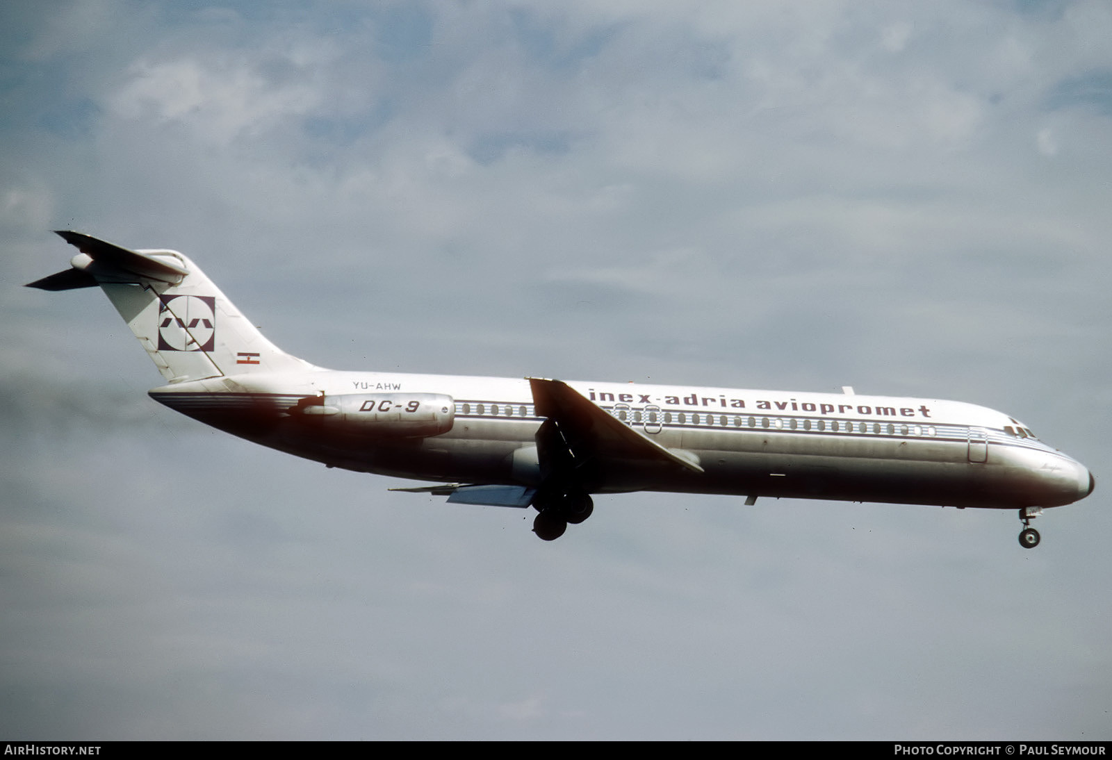 Aircraft Photo of YU-AHW | McDonnell Douglas DC-9-33RC | Inex-Adria Airways | AirHistory.net #682632