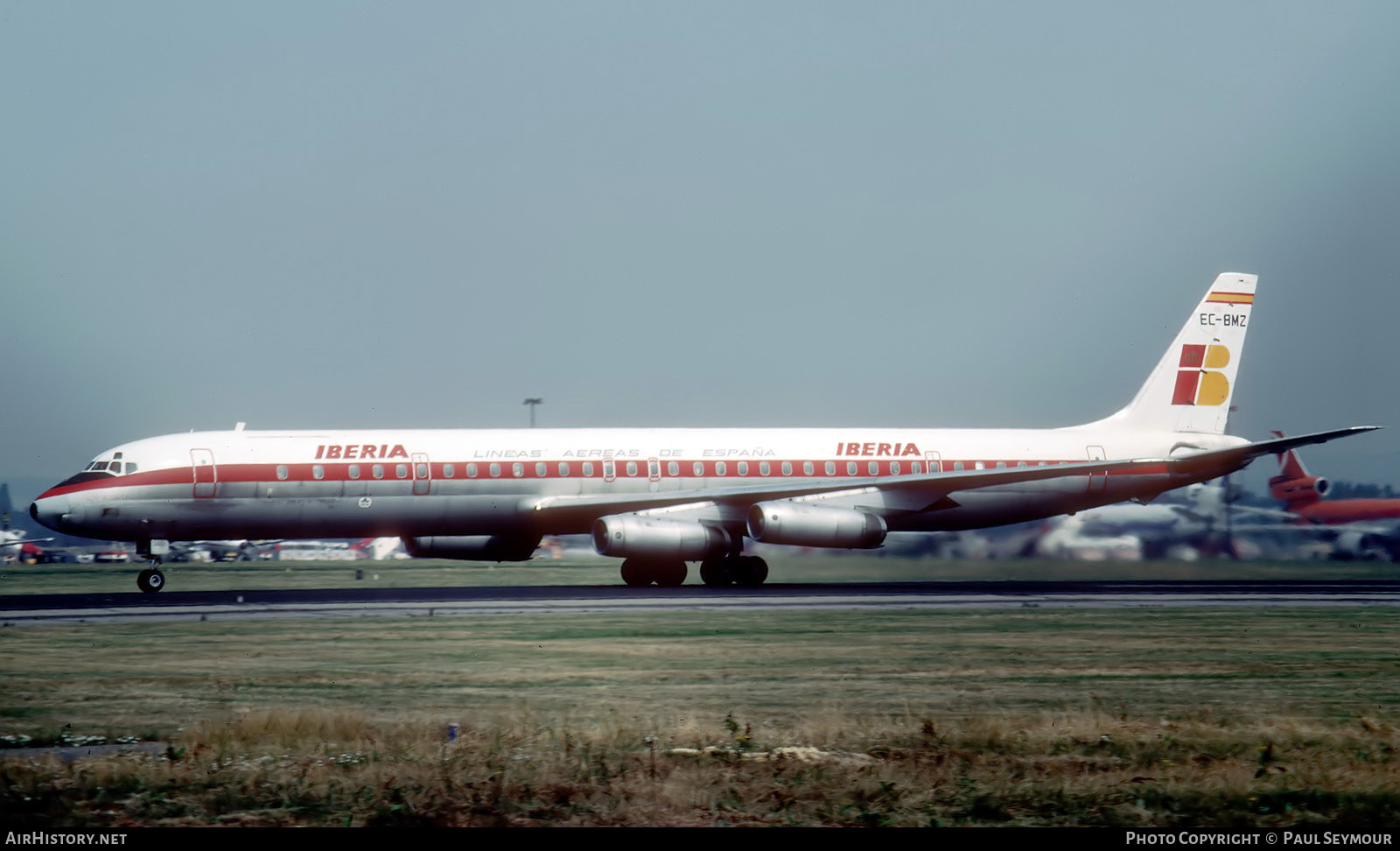 Aircraft Photo of EC-BMZ | McDonnell Douglas DC-8-63CF | Iberia | AirHistory.net #682636