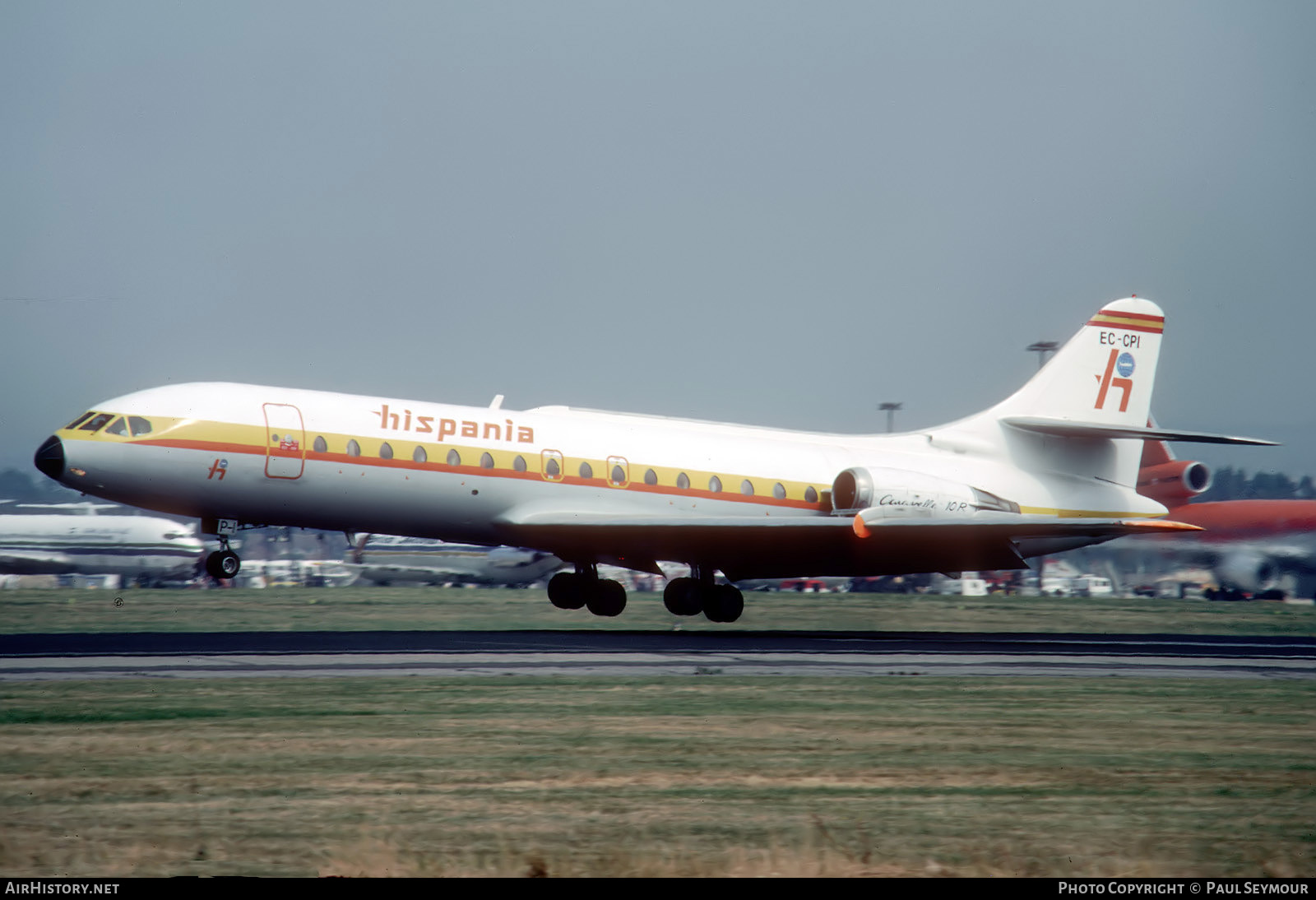 Aircraft Photo of EC-CPI | Sud SE-210 Caravelle 10B1R | Hispania Líneas Aéreas | AirHistory.net #682637