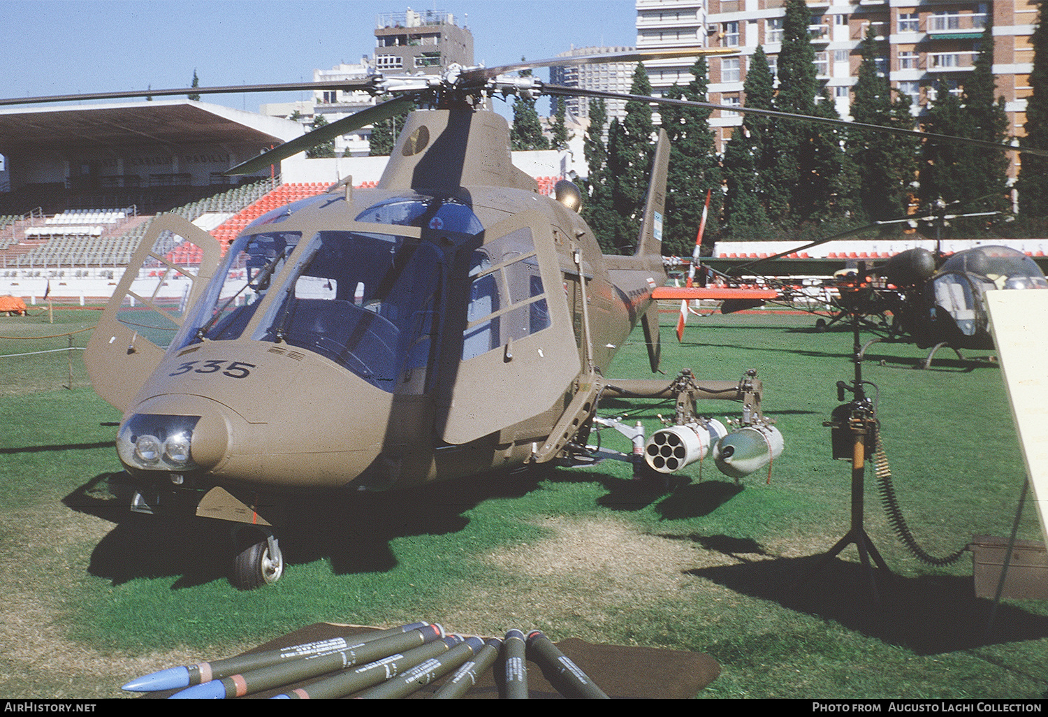 Aircraft Photo of AE-335 | Agusta A-109A | Argentina - Army | AirHistory.net #682644