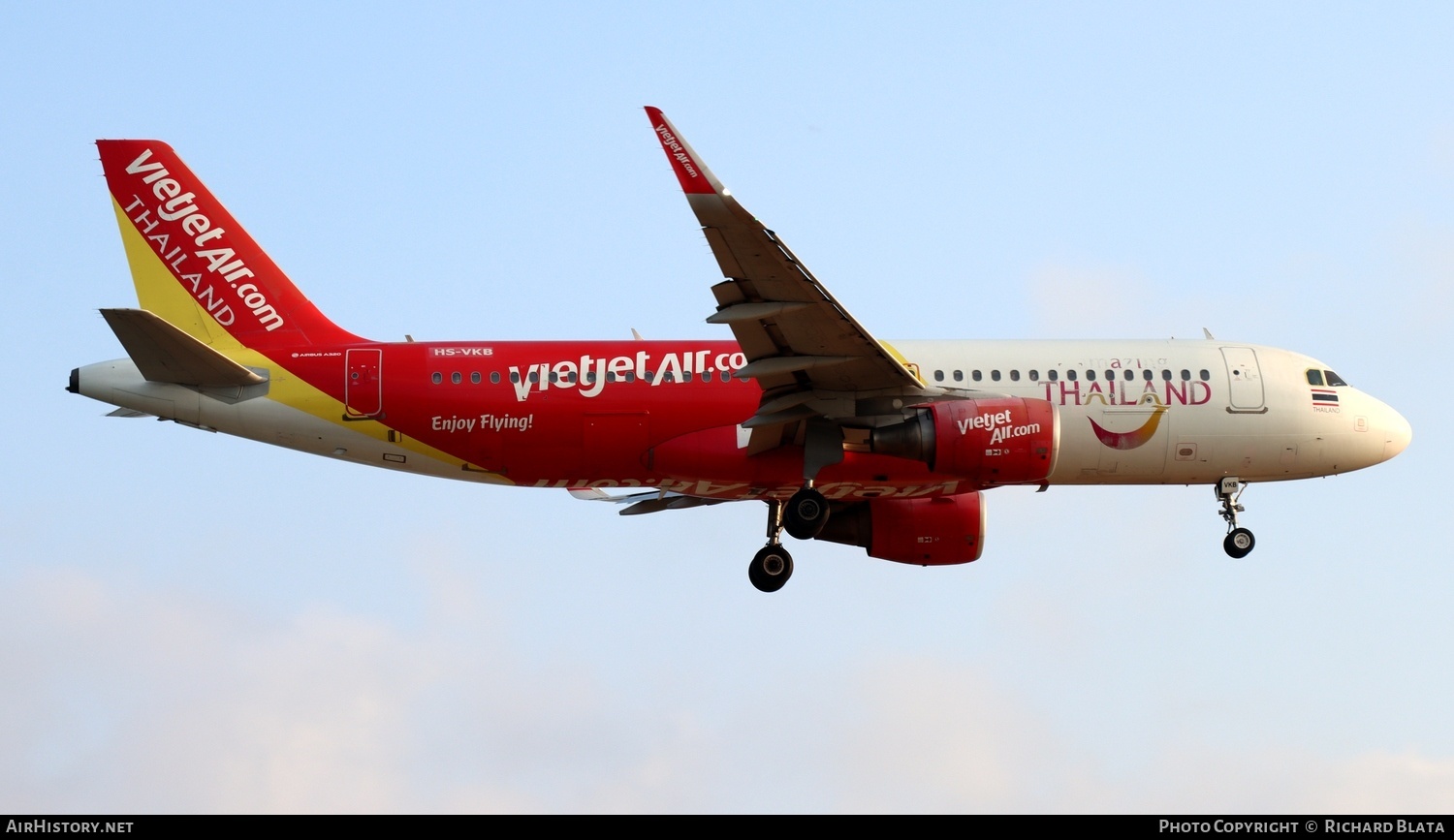 Aircraft Photo of HS-VKB | Airbus A320-214 | VietJet Air Thailand | AirHistory.net #682651