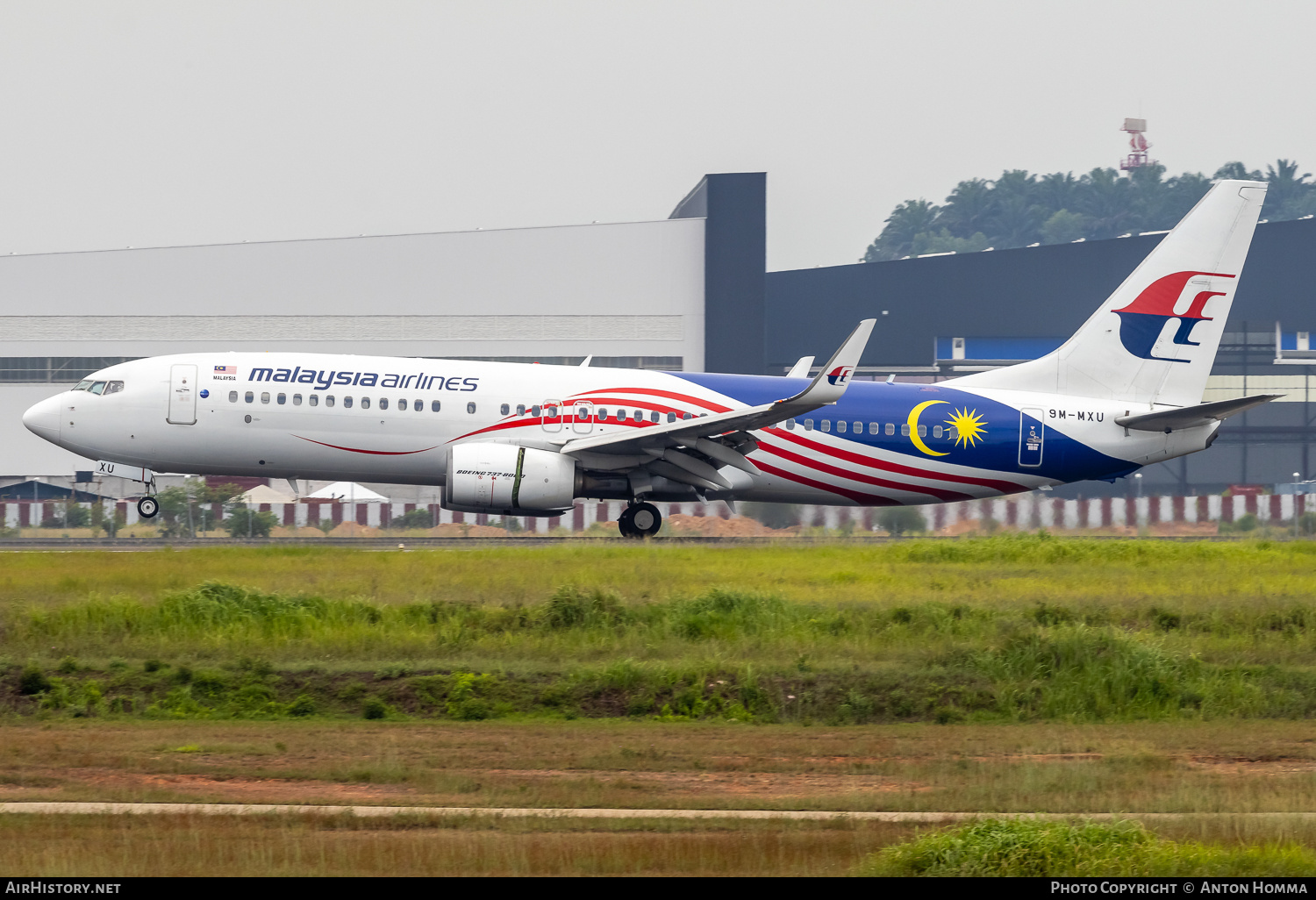 Aircraft Photo of 9M-MXU | Boeing 737-8H6 | Malaysia Airlines | AirHistory.net #682658