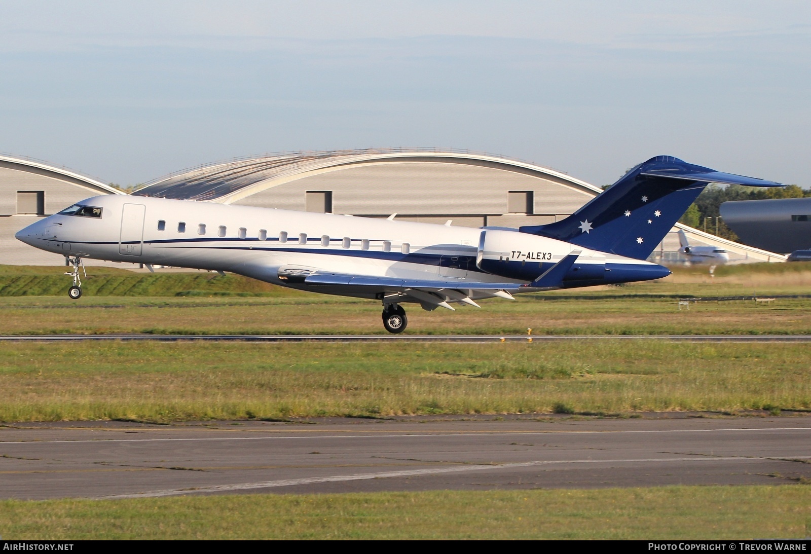 Aircraft Photo of T7-ALEX3 | Bombardier Global Express (BD-700-1A10) | AirHistory.net #682673