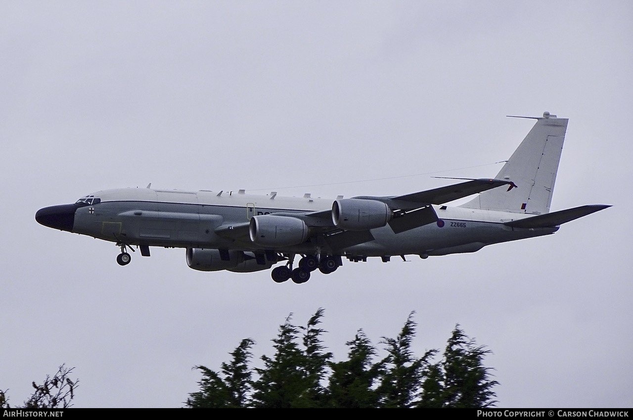 Aircraft Photo of ZZ665 | Boeing RC-135W | UK - Air Force | AirHistory.net #682693