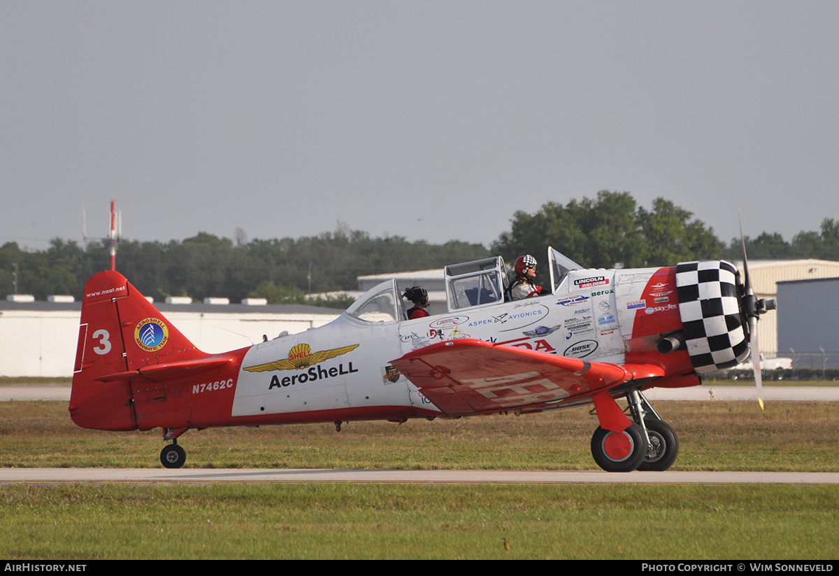 Aircraft Photo of N7462C | North American T-6G Texan | Aeroshell Aerobatic Team | AirHistory.net #682698