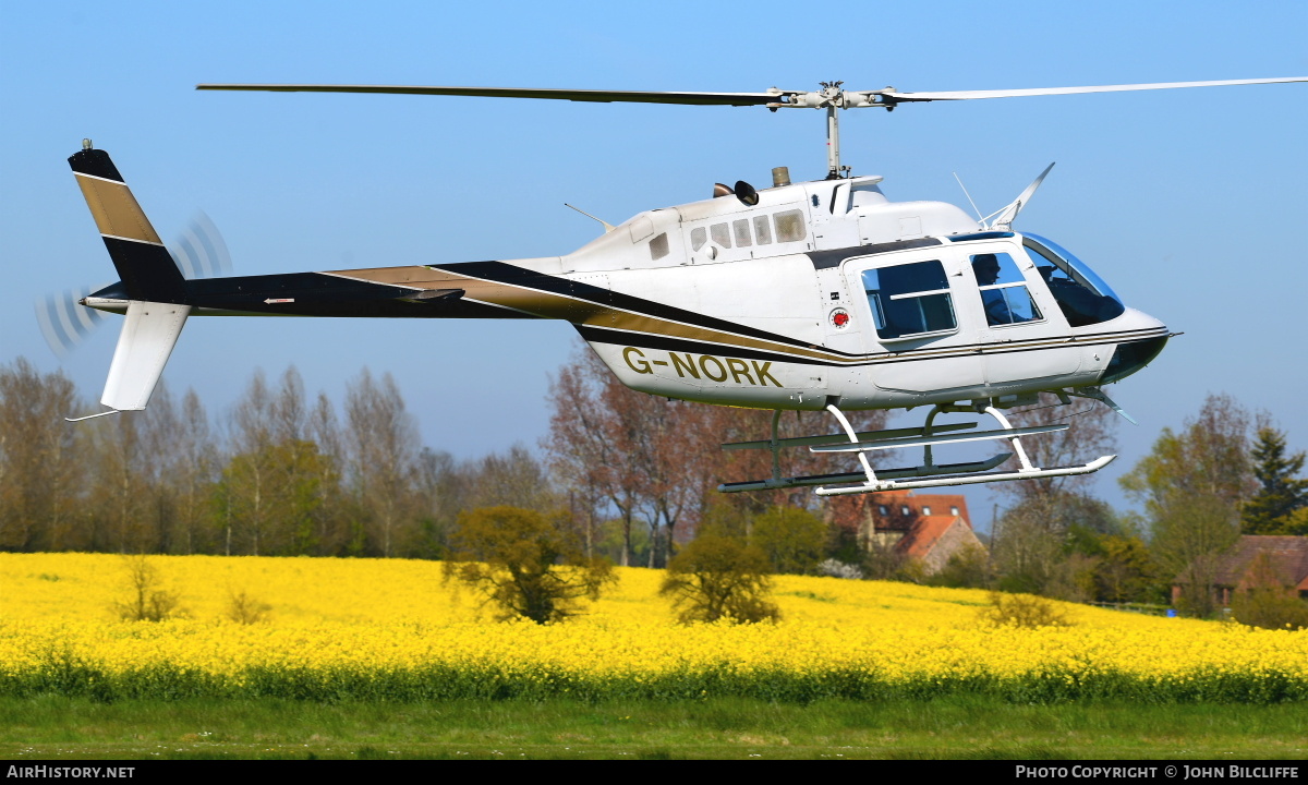 Aircraft Photo of G-NORK | Bell 206B-3 JetRanger III | AirHistory.net #682699