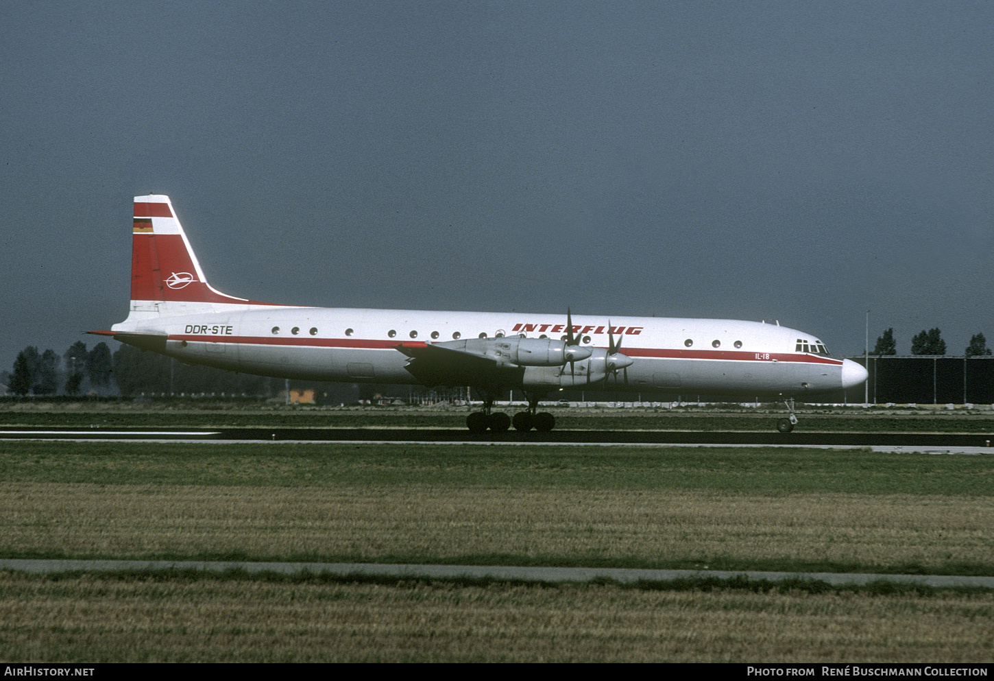 Aircraft Photo of DDR-STE | Ilyushin Il-18V | Interflug | AirHistory.net #682702