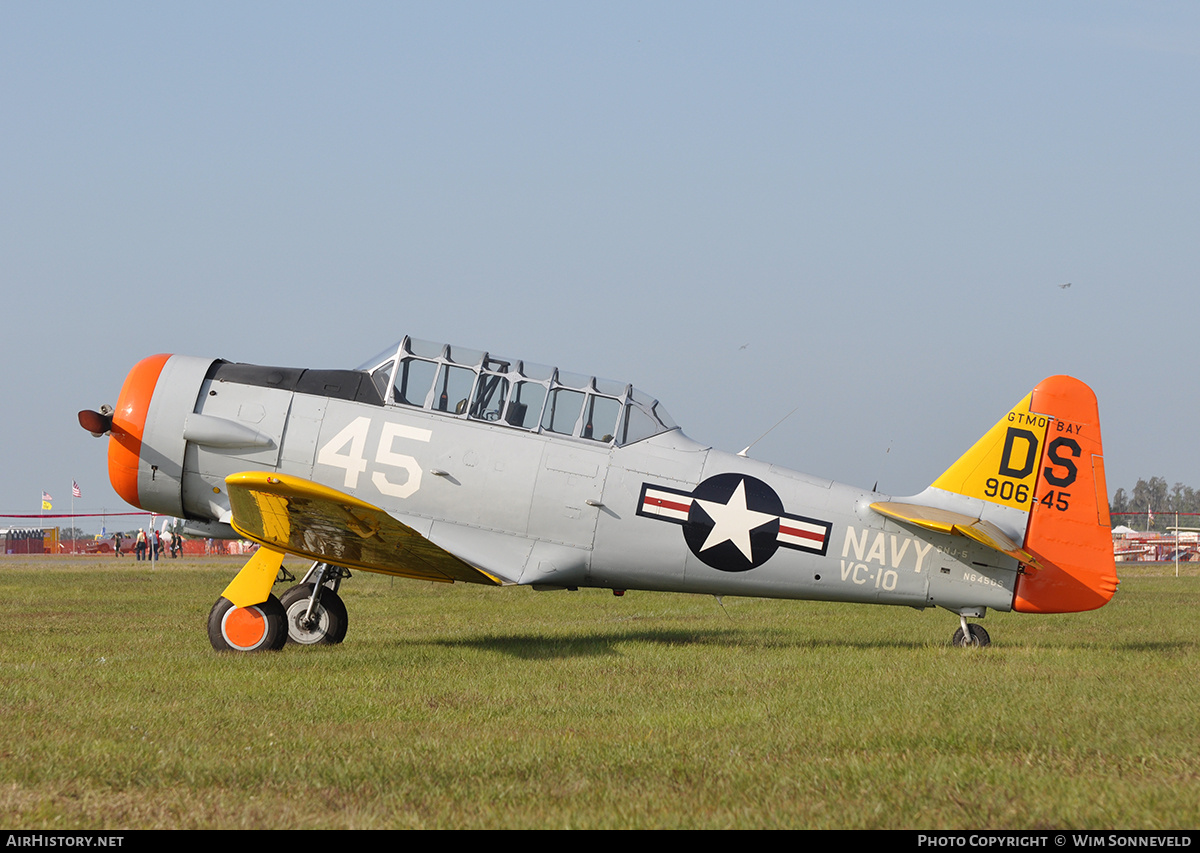 Aircraft Photo of N645DS / 90645 | North American SNJ-5 Texan | USA - Navy | AirHistory.net #682709