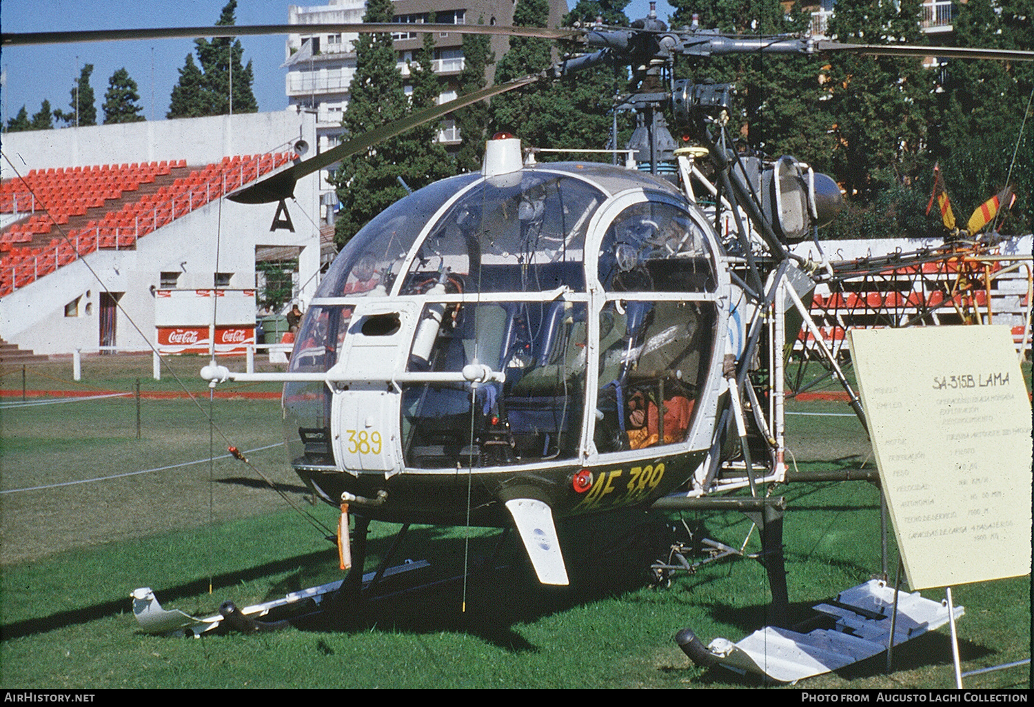 Aircraft Photo of AE-389 | Aerospatiale SA-315B Lama | Argentina - Army | AirHistory.net #682710